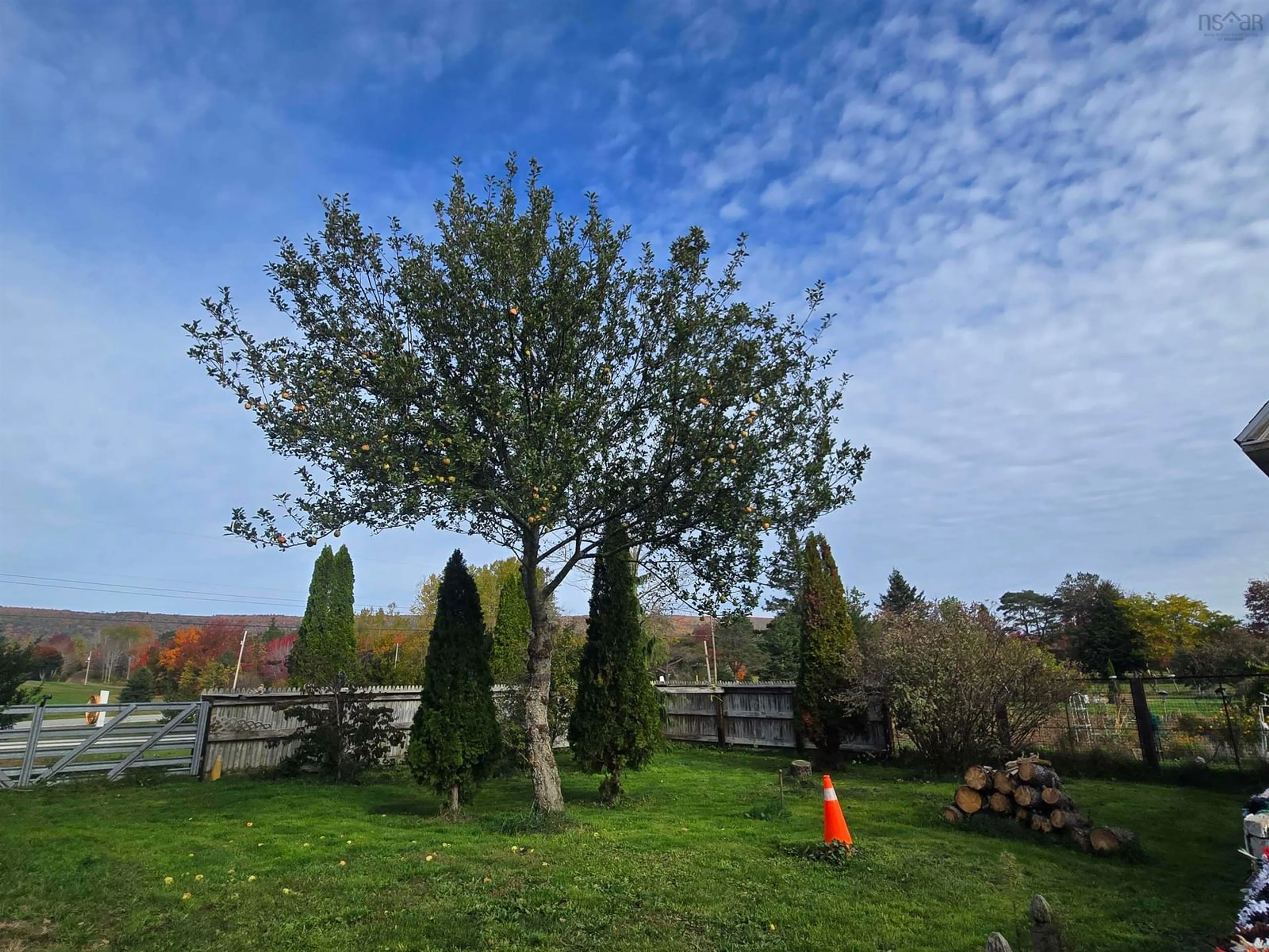 A pic from outside/outdoor area/front of a property/back of a property/a pic from drone, forest/trees view for 5992 1 Hwy, Granville Centre Nova Scotia B0S 1A0