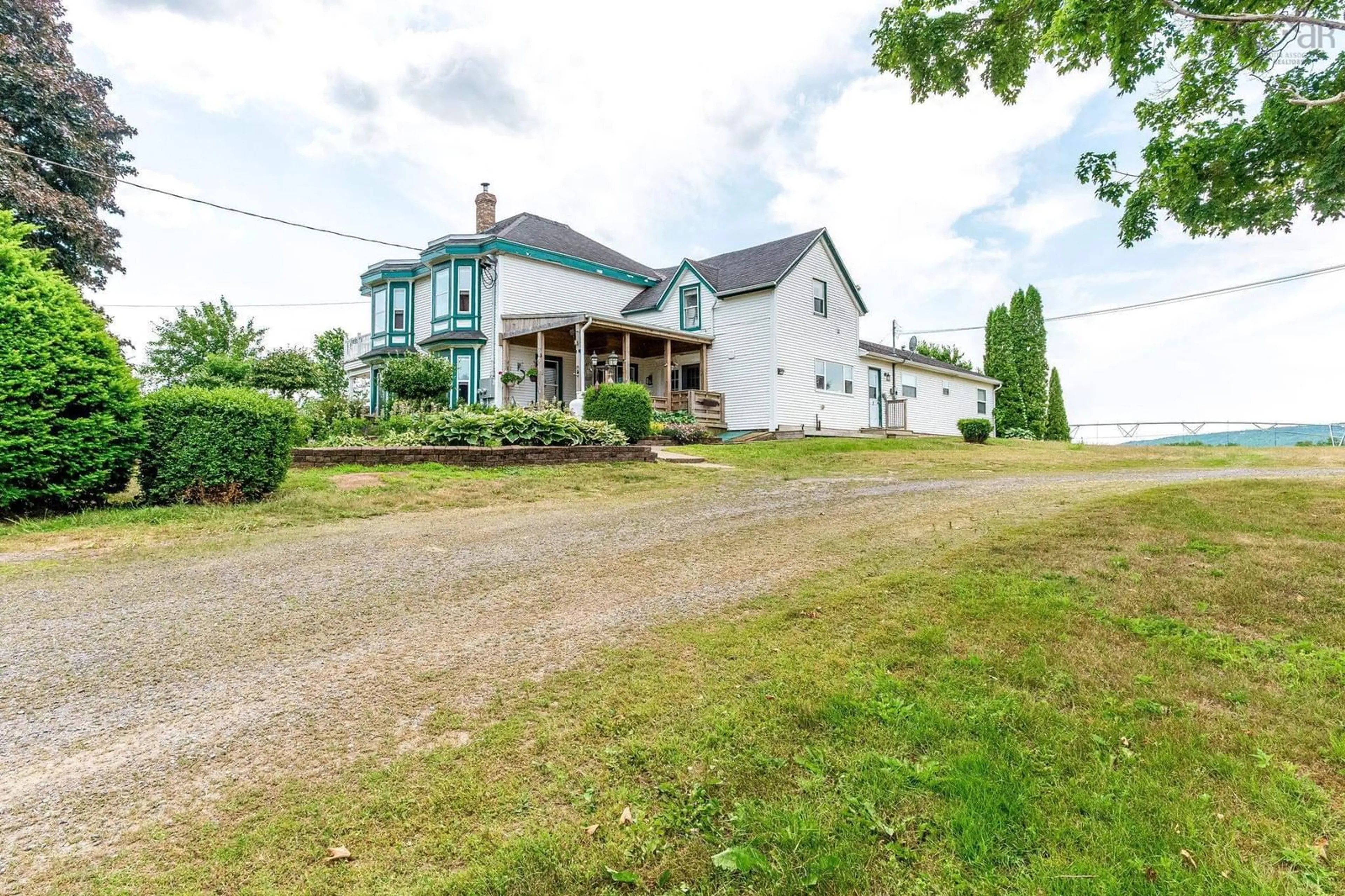 A pic from outside/outdoor area/front of a property/back of a property/a pic from drone, unknown for 221 Hwy #8843, Sheffield Mills Nova Scotia B0H 1H0