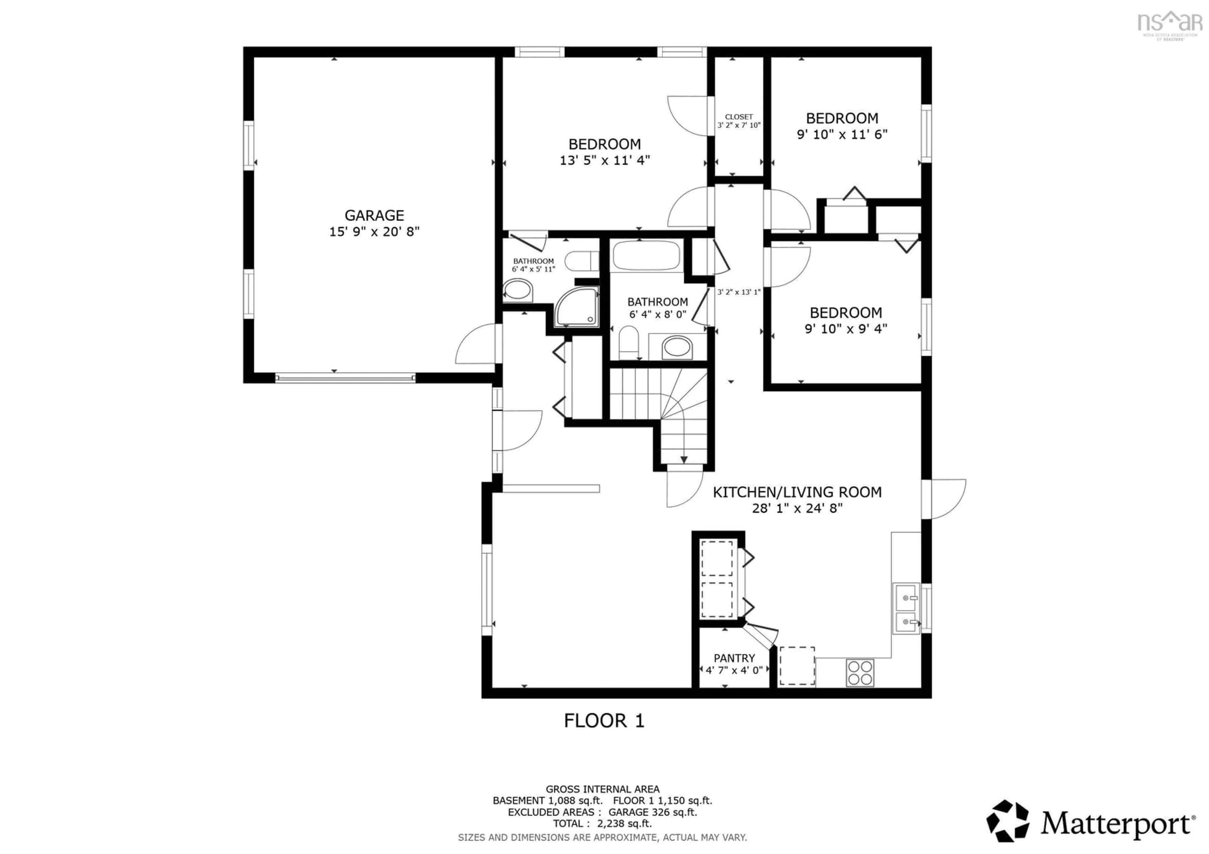 Floor plan for 28 Fort Sackville Rd, Bedford Nova Scotia B4A 2G5
