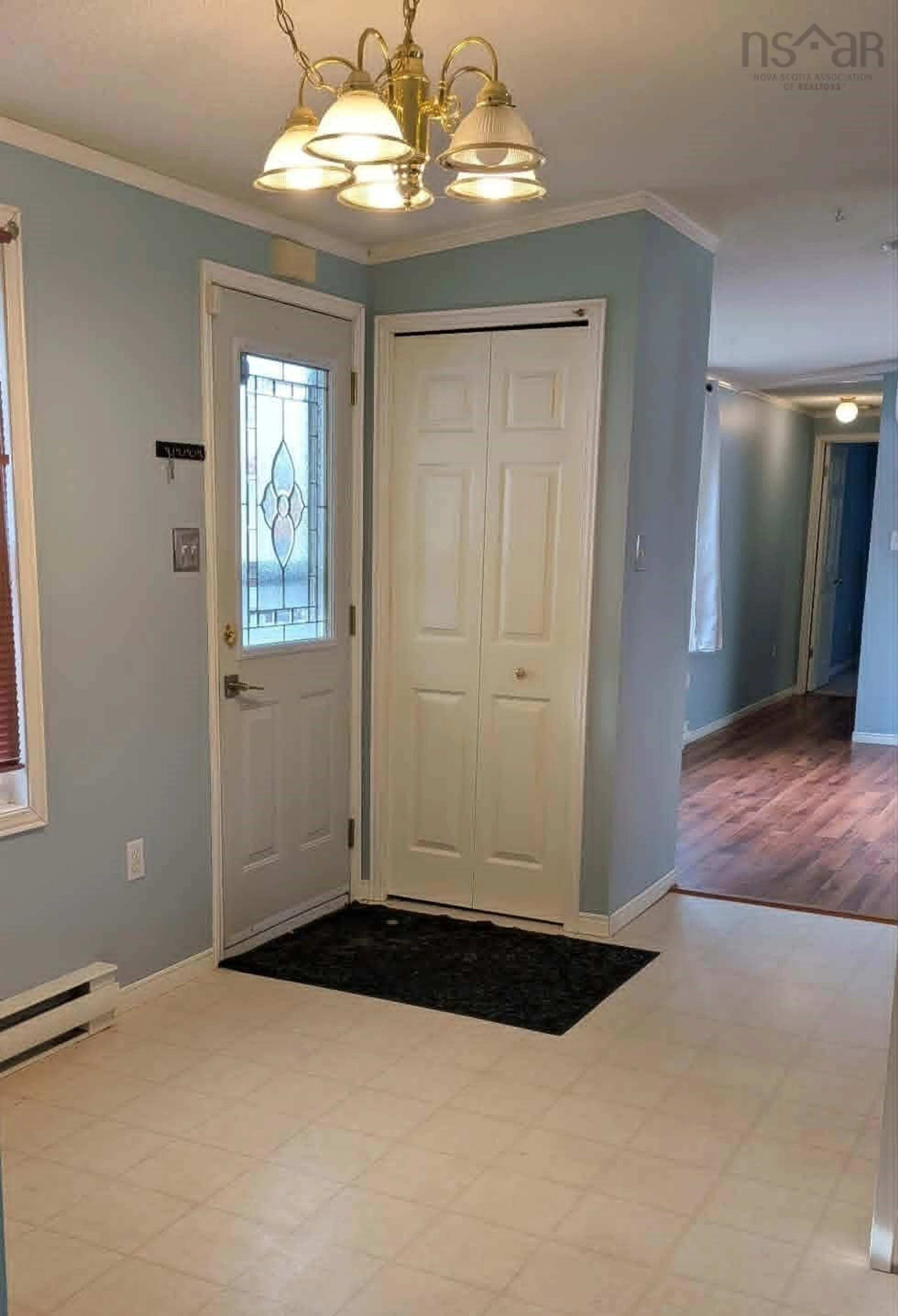 Indoor entryway for 4 Covey St, Bridgewater Nova Scotia B4V 4B8