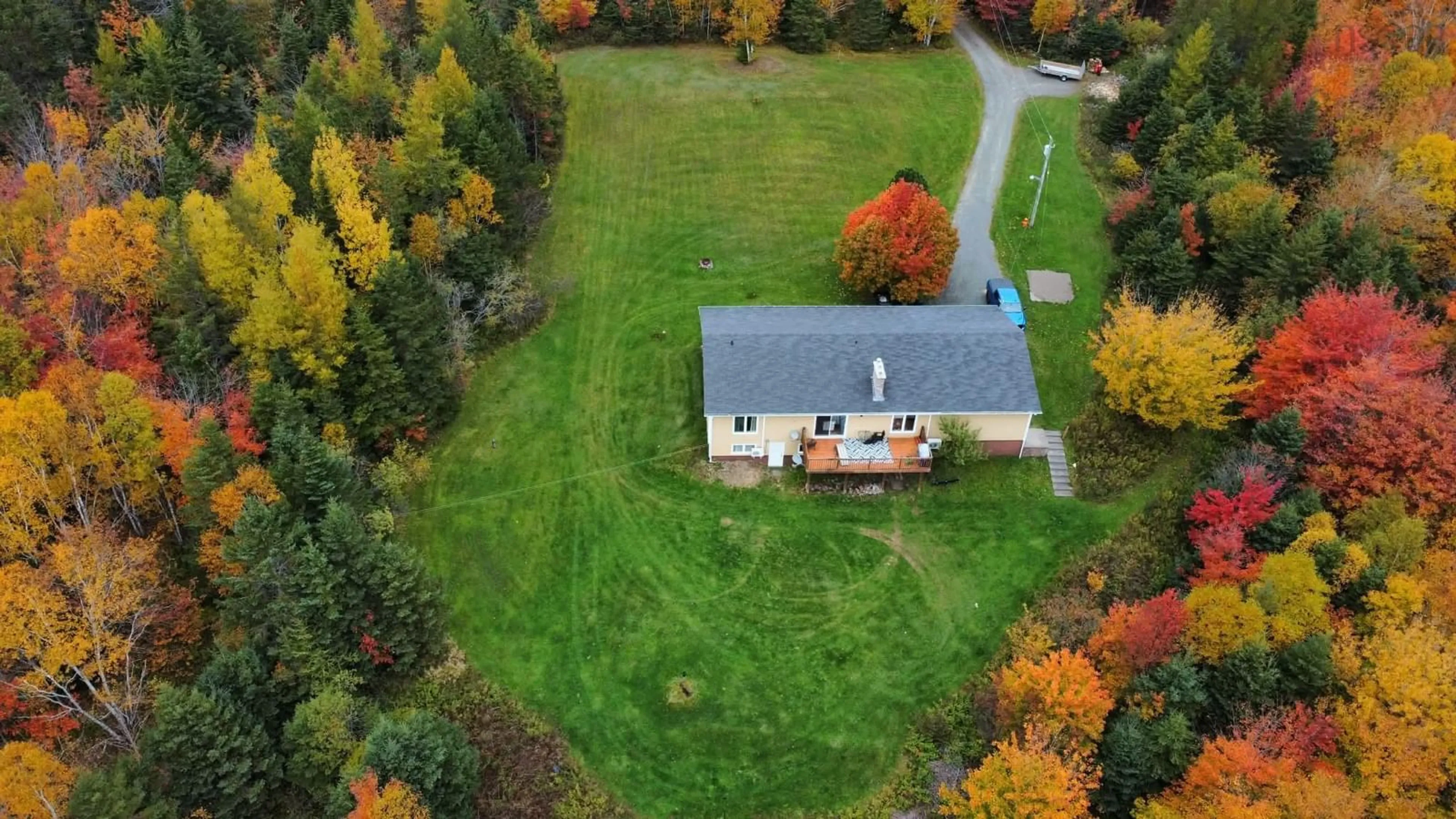 A pic from outside/outdoor area/front of a property/back of a property/a pic from drone, unknown for 1005 Eskasoni Road Rd, Northside East Bay Nova Scotia B1J 1E2