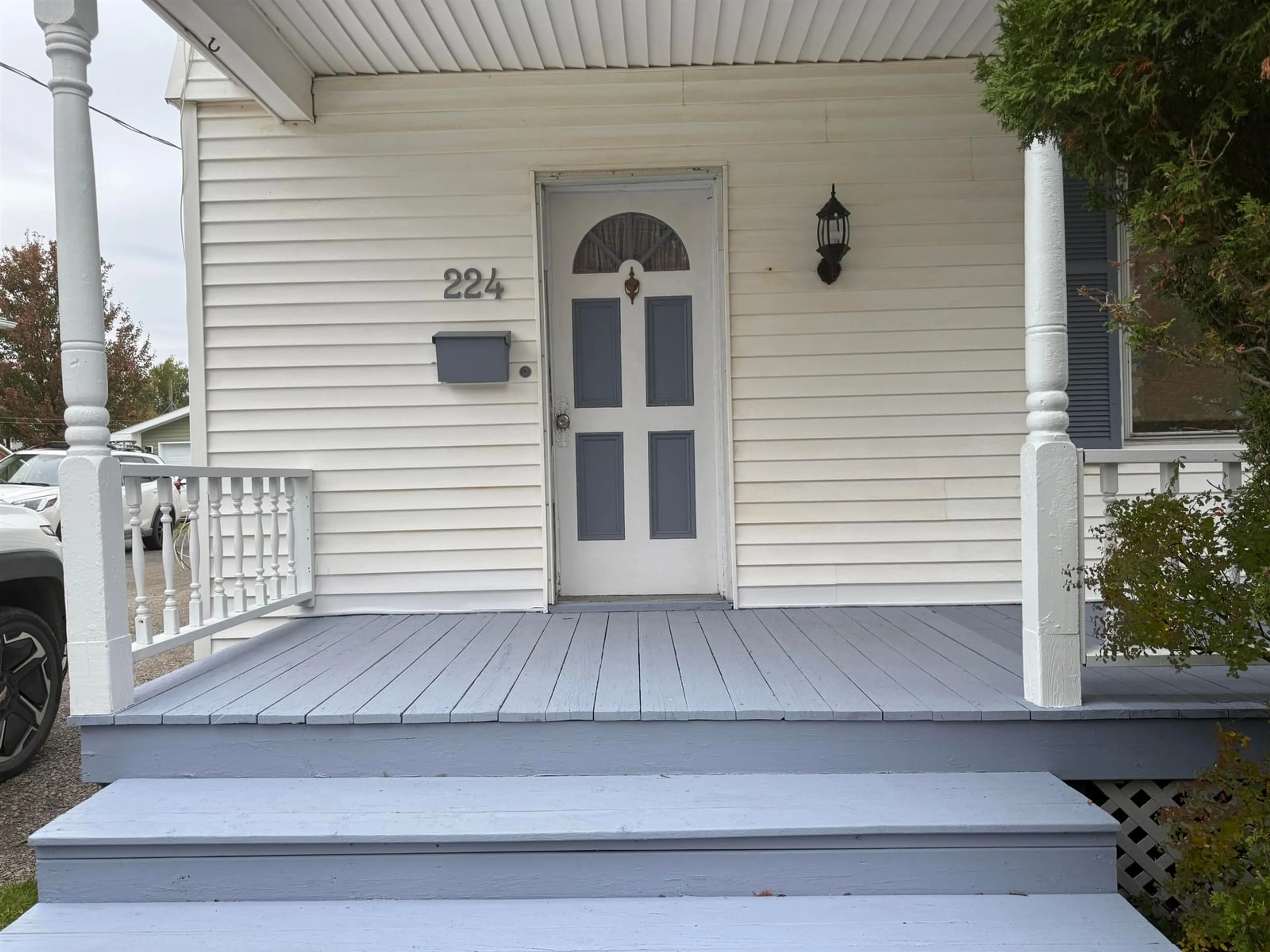 Home with vinyl exterior material, street for 224 Elm St, New Glasgow Nova Scotia B2H 1Y6