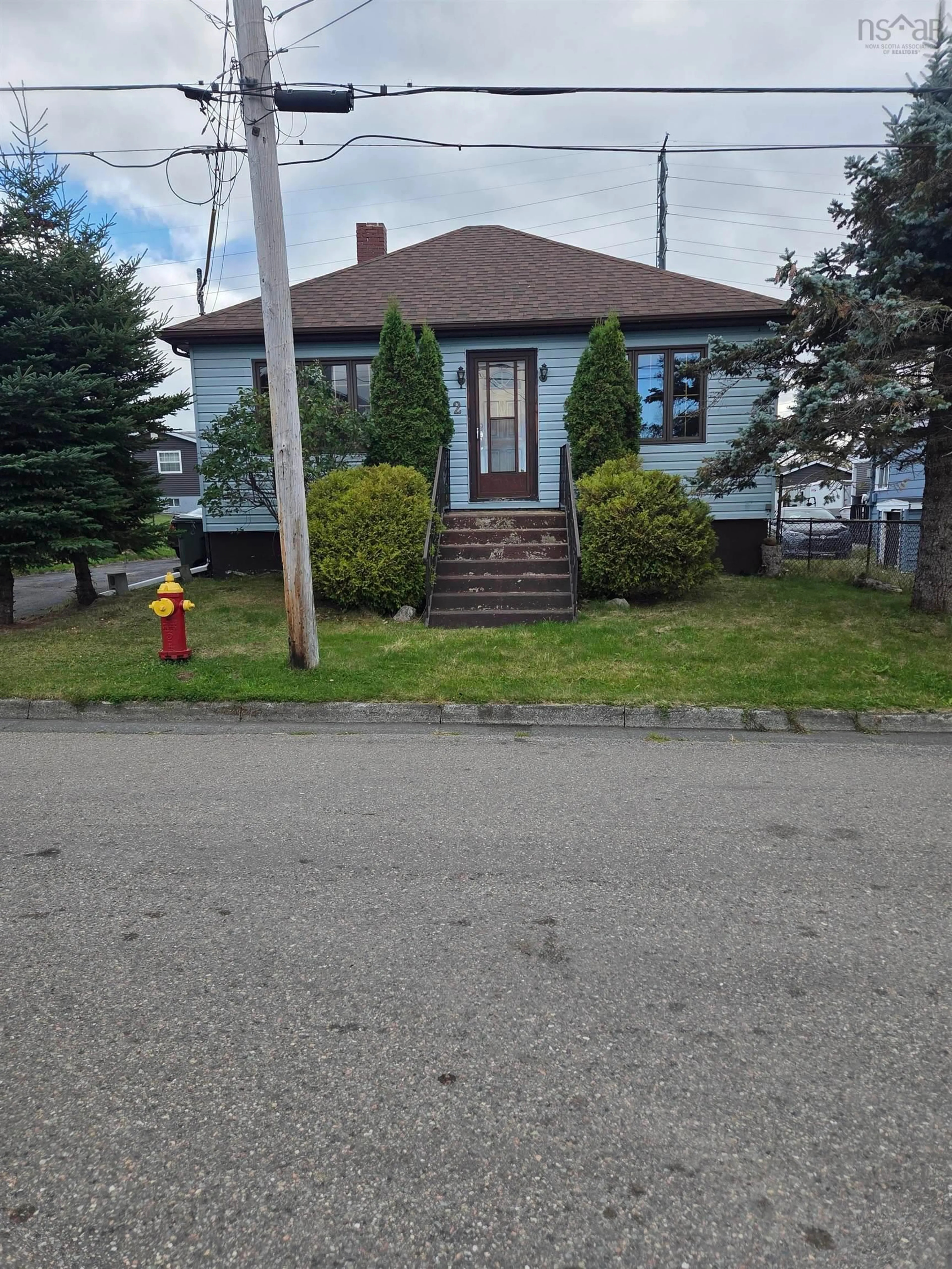 A pic from outside/outdoor area/front of a property/back of a property/a pic from drone, street for Connaught Street #42, Sydney Nova Scotia B1N 2V8