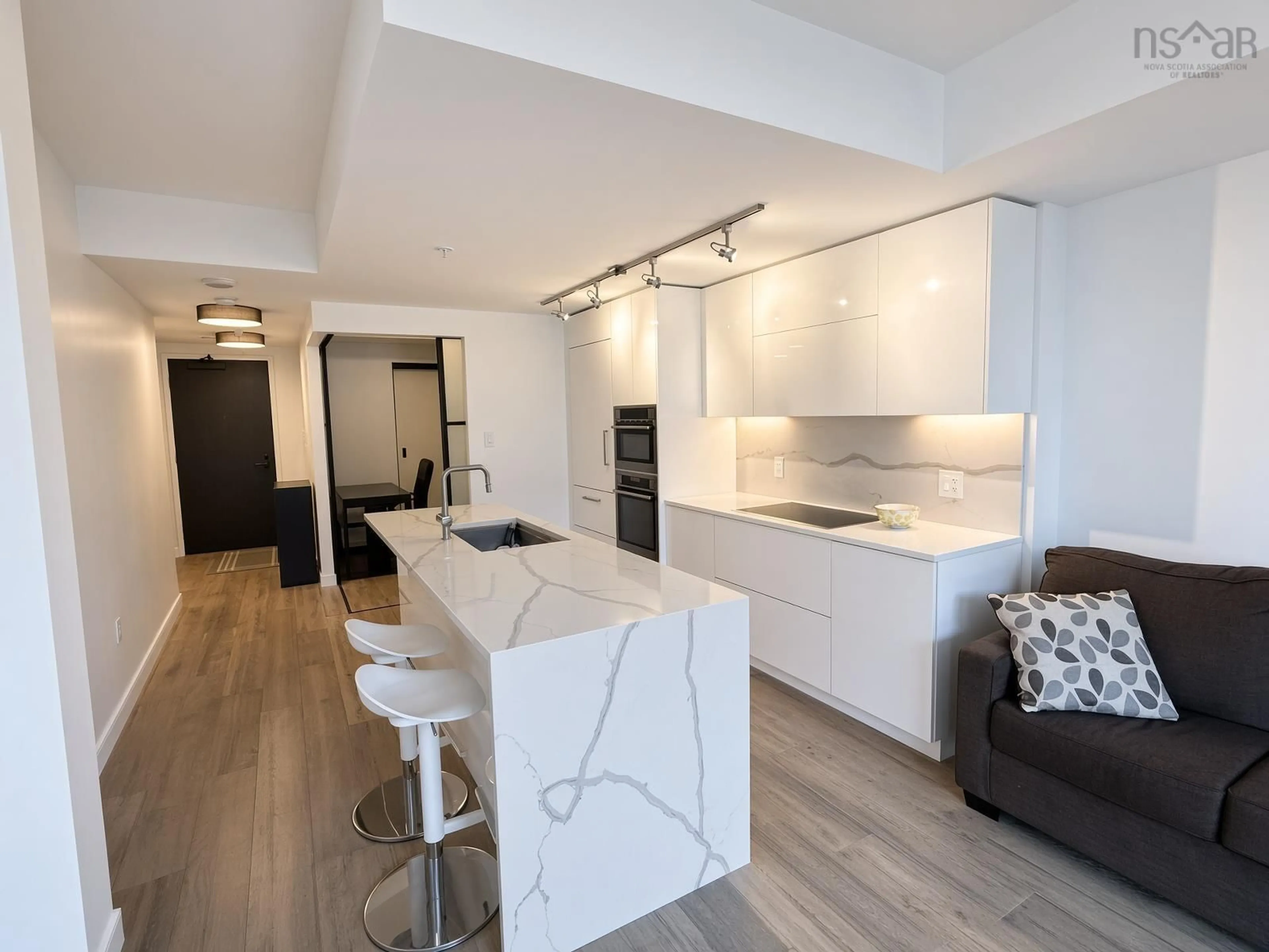 Open concept kitchen, unknown for 1206 1650 Granville St, Halifax Nova Scotia B3J 0E1