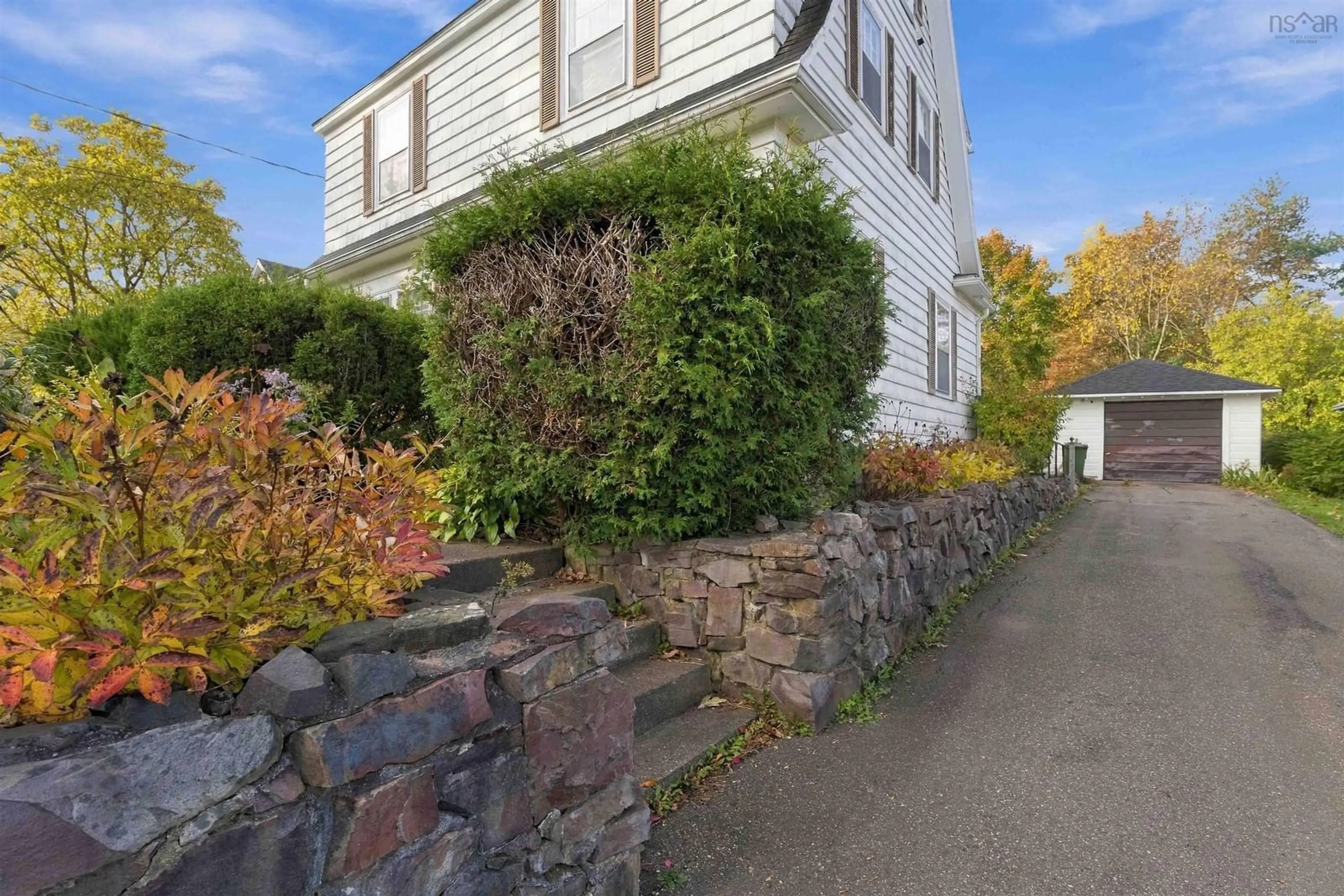 A pic from outside/outdoor area/front of a property/back of a property/a pic from drone, street for 22 Hillside Ave, Wolfville Nova Scotia B4P 2B1