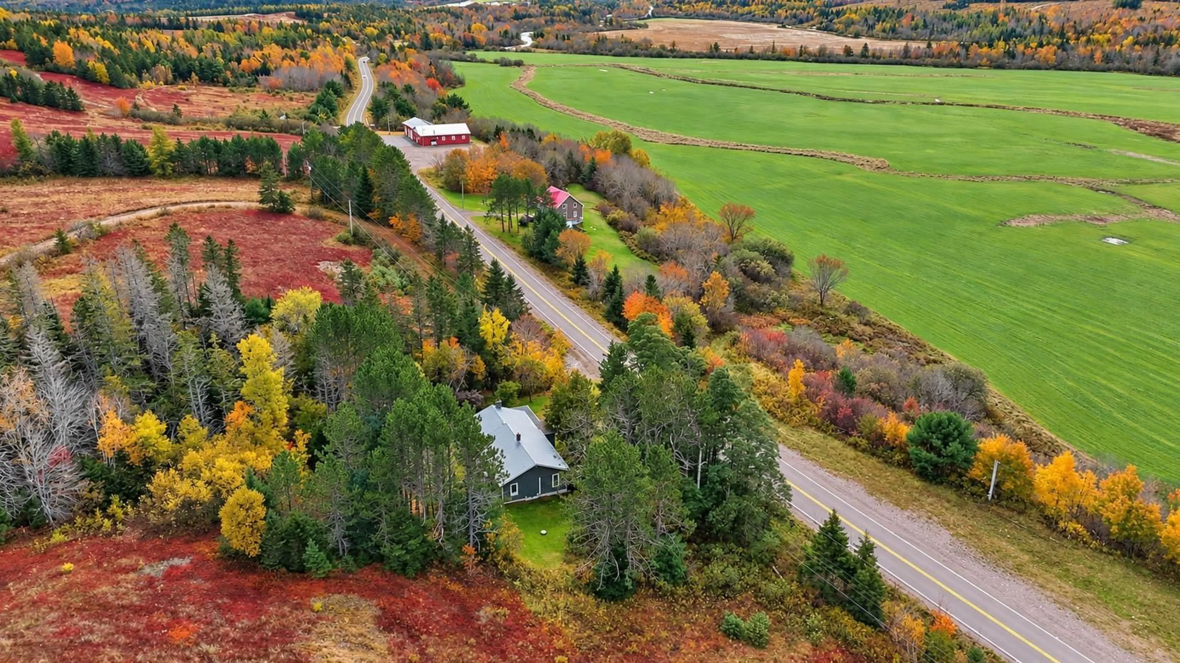 A pic from outside/outdoor area/front of a property/back of a property/a pic from drone, unknown for 148 Sherbrooke Rd, East River St. Marys Nova Scotia B2H 5C8