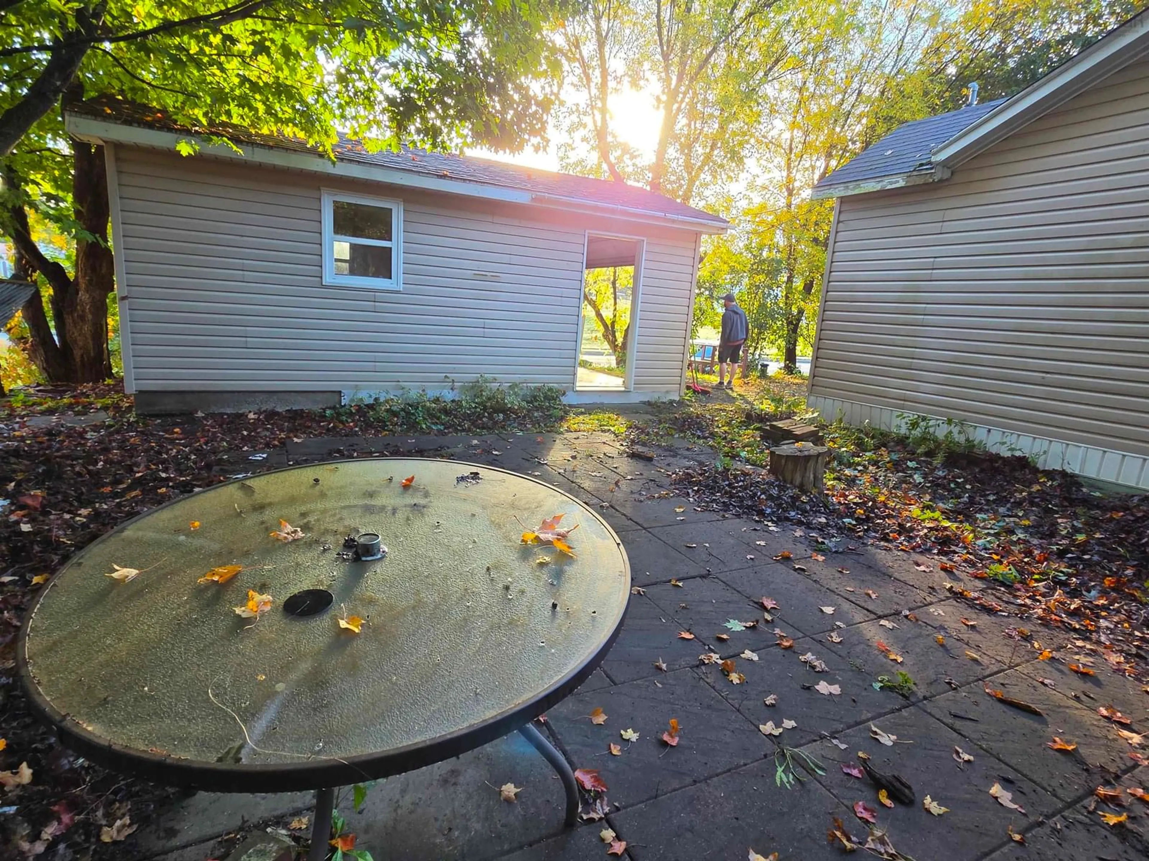 Patio, street for 2047 East Prince St, Salmon River Nova Scotia B6L 3J3