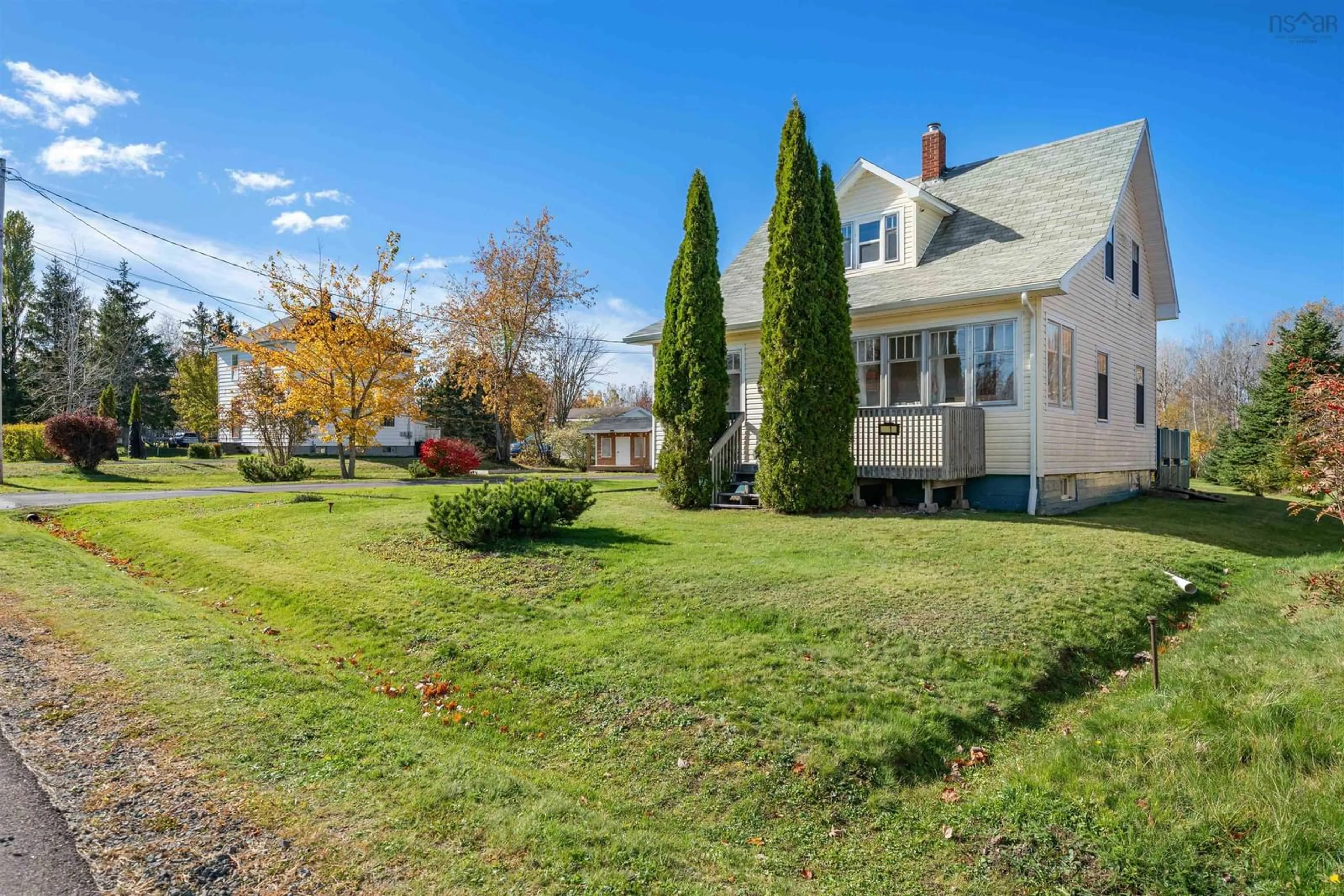 A pic from outside/outdoor area/front of a property/back of a property/a pic from drone, street for 41 Cowan St, Springhill Nova Scotia B0M 1X0
