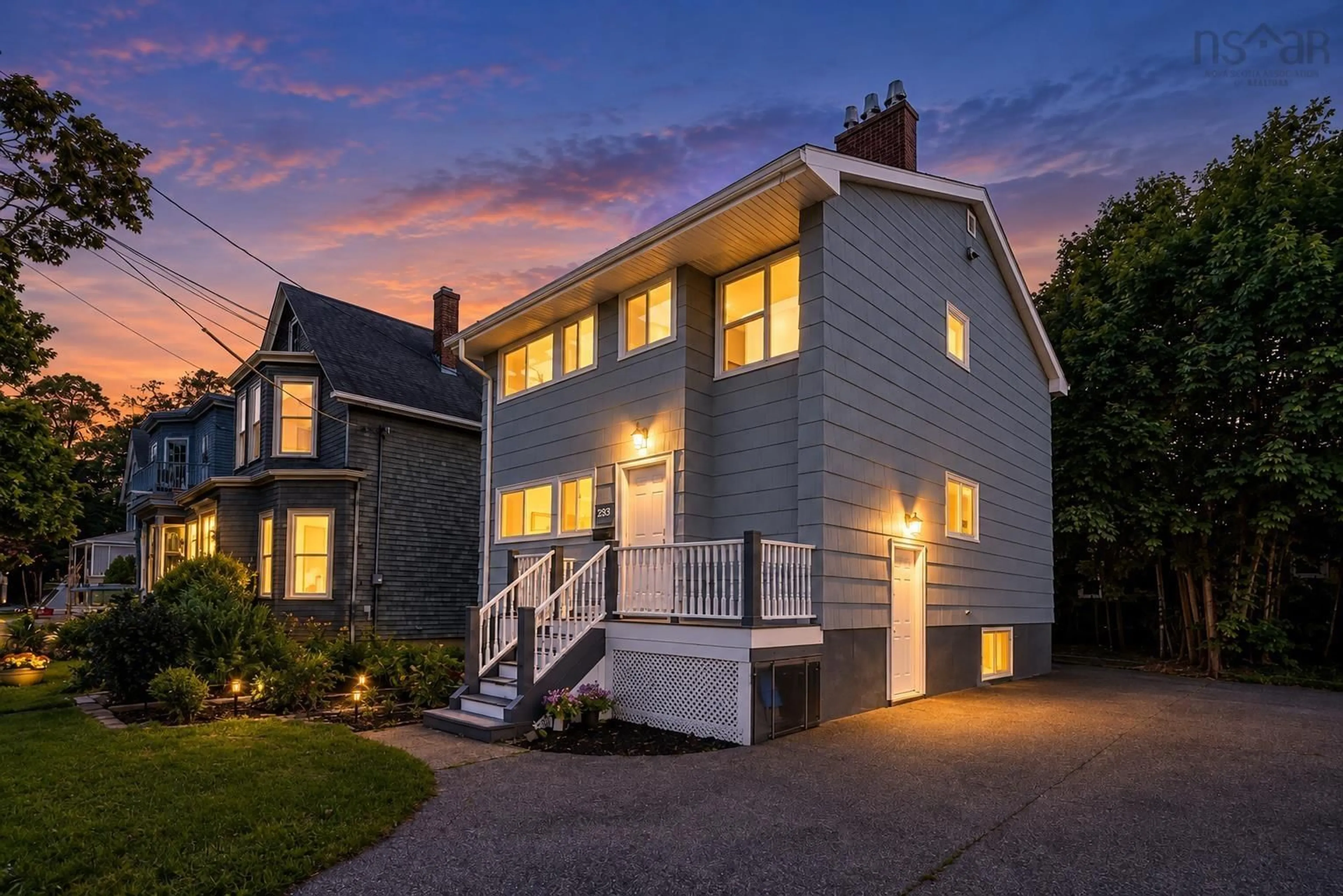 Home with brick exterior material, street for 5537 Atlantic St, Halifax Nova Scotia B3H 1G6