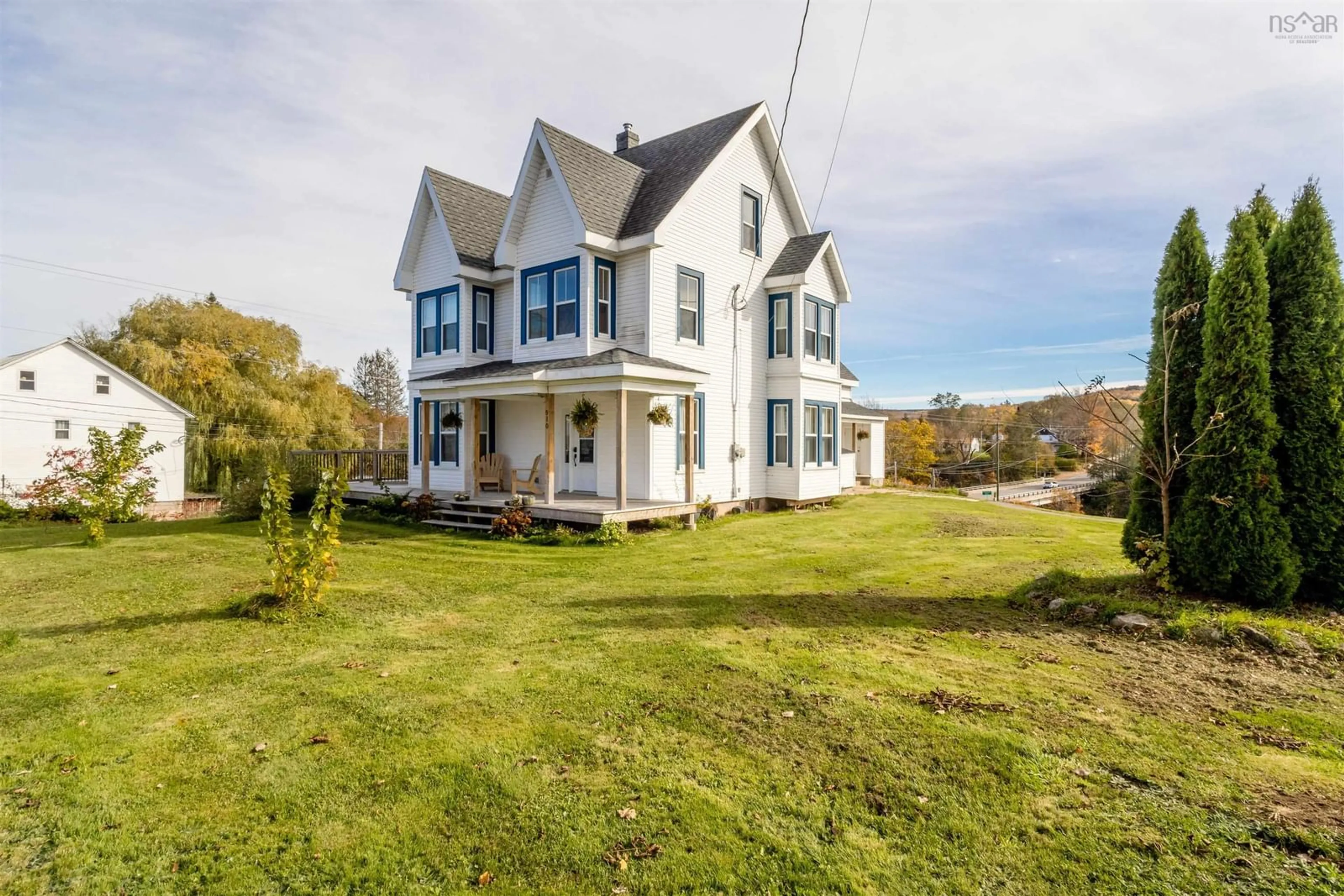 A pic from outside/outdoor area/front of a property/back of a property/a pic from drone, water/lake/river/ocean view for 13 Lawrencetown Lane, Lawrencetown Nova Scotia B0S 1M0