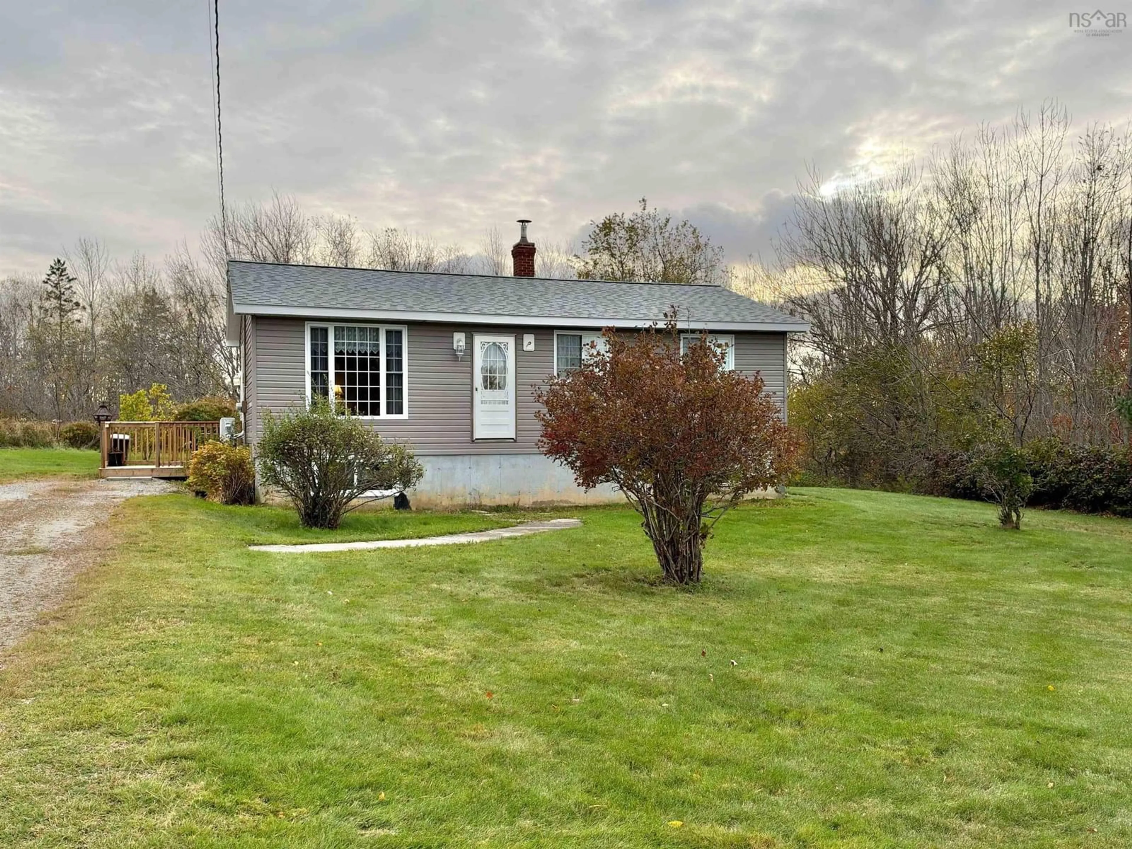 A pic from outside/outdoor area/front of a property/back of a property/a pic from drone, unknown for 657 North Kemptville Rd, North Kemptville Nova Scotia B5A 5P2
