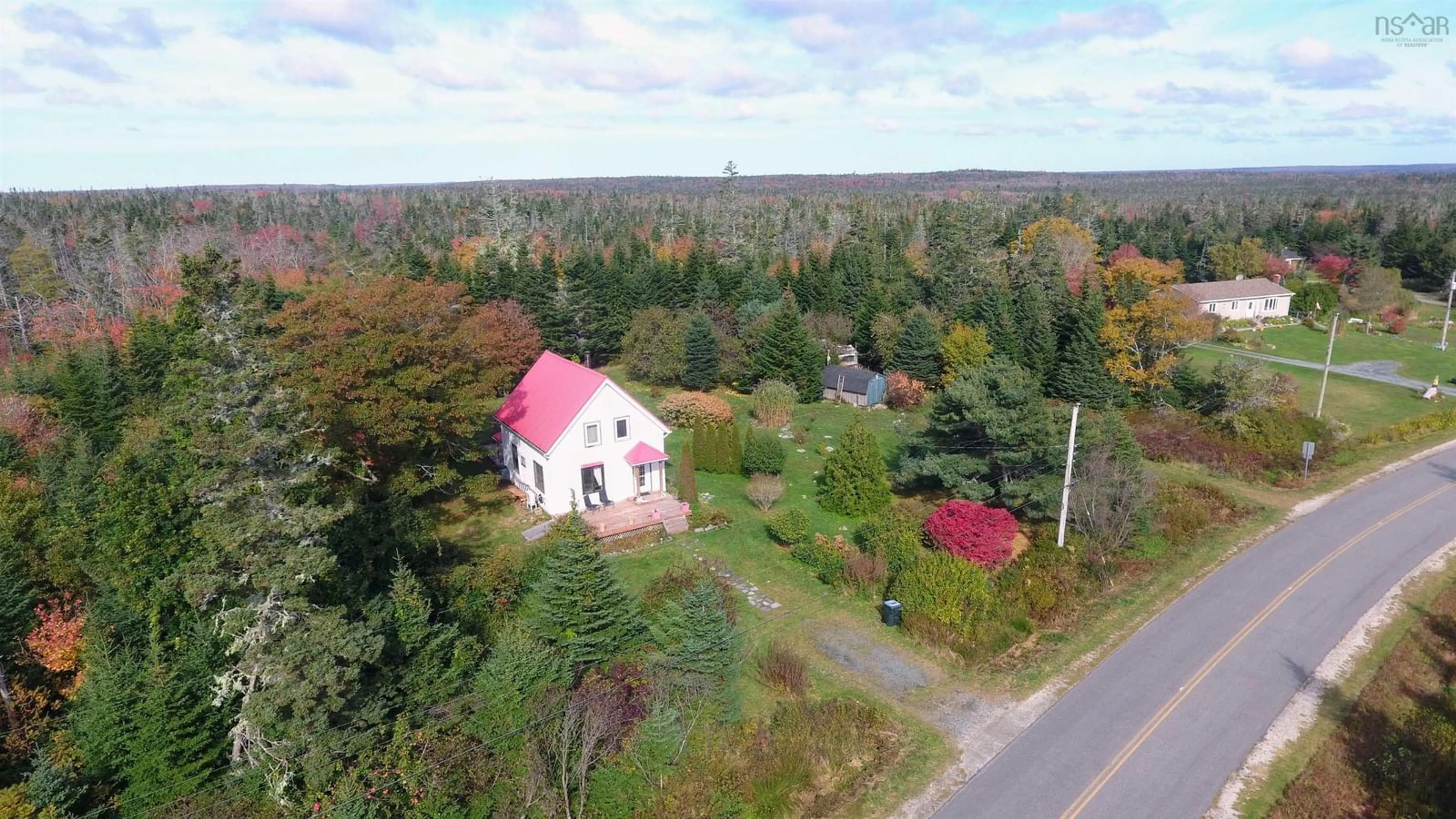 A pic from outside/outdoor area/front of a property/back of a property/a pic from drone, unknown for 2384 West Sable Rd, Little Harbour Nova Scotia B0T 1V0