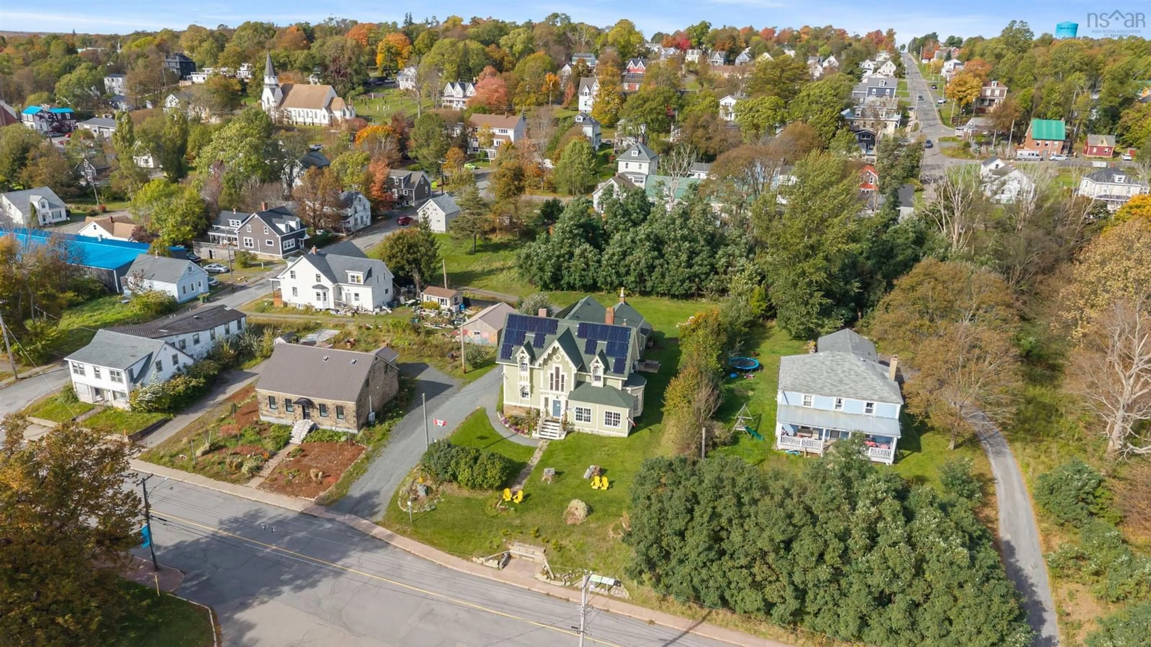 A pic from outside/outdoor area/front of a property/back of a property/a pic from drone, street for 68 Front St, Pictou Nova Scotia B0K 1H0
