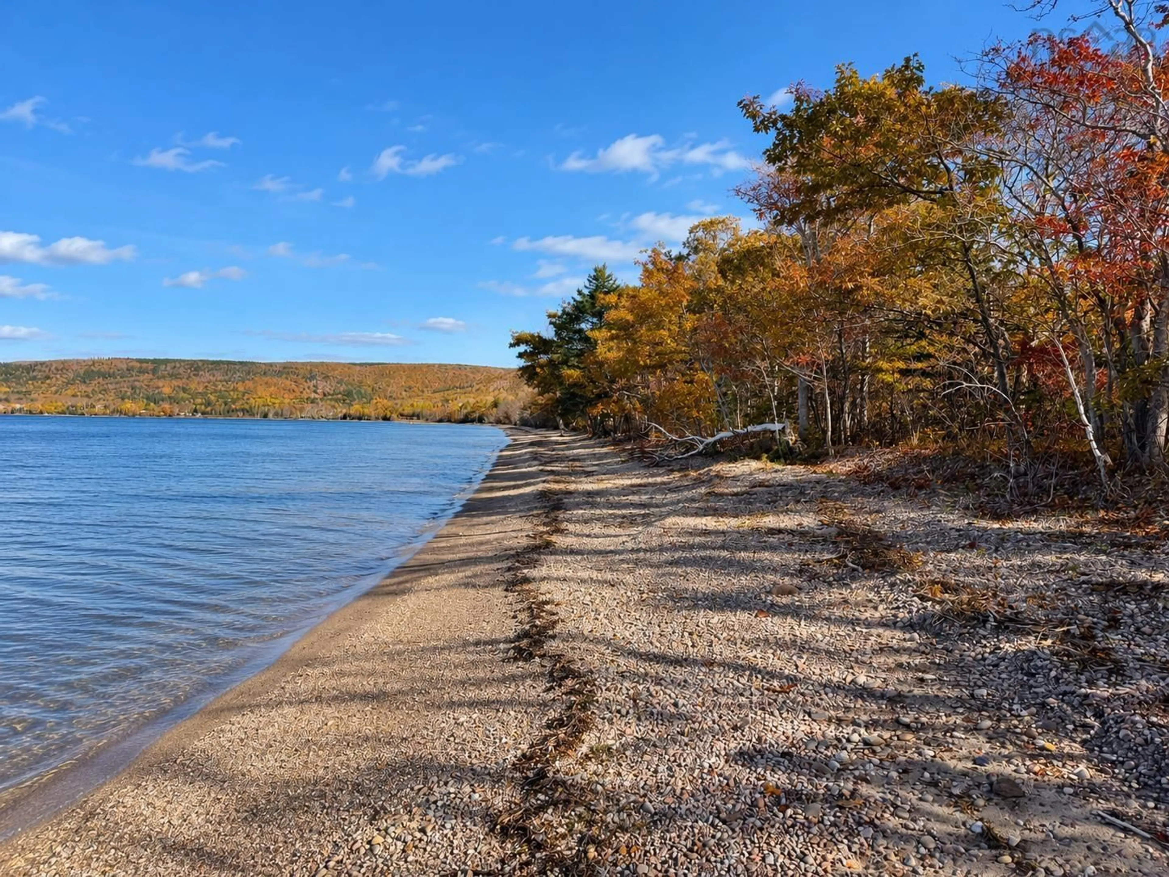 Patio, water/lake/river/ocean view for 2477 Highway 395, East Lake Ainslie Nova Scotia B0E 3M0
