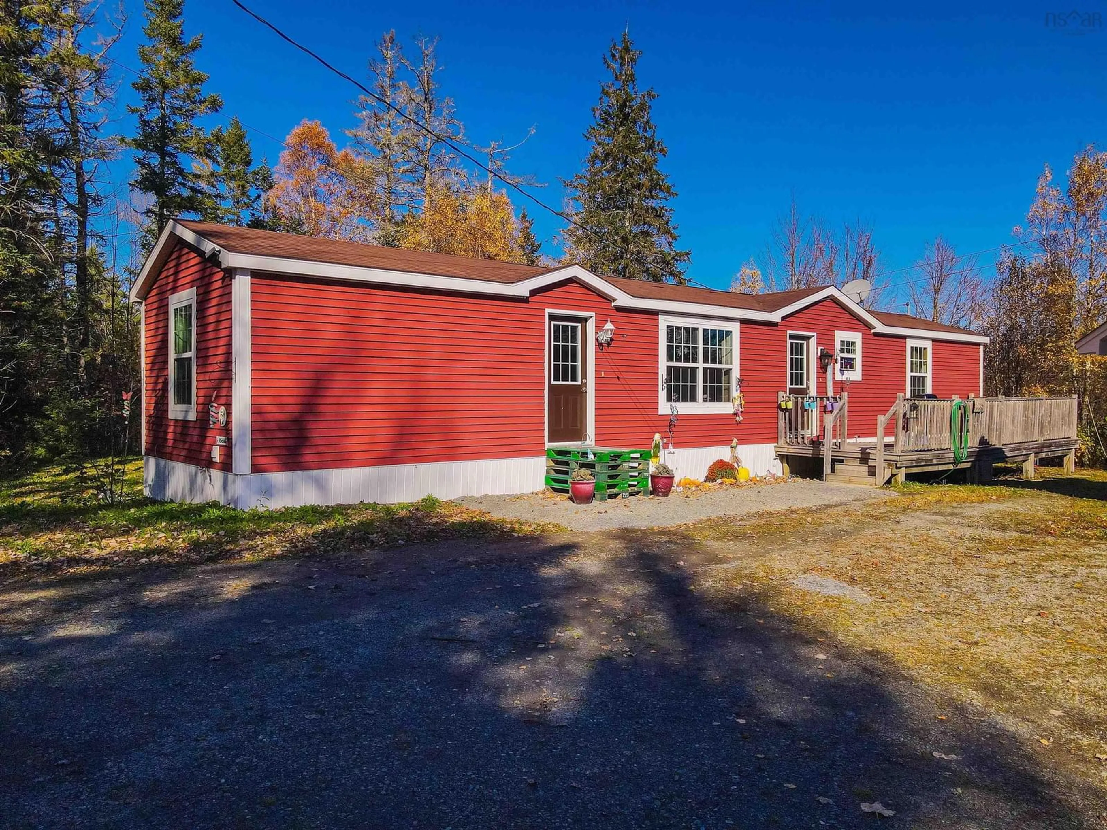 Home with vinyl exterior material, street for 1750 South Rawdon Rd, South Rawdon Nova Scotia B0N 1Z0