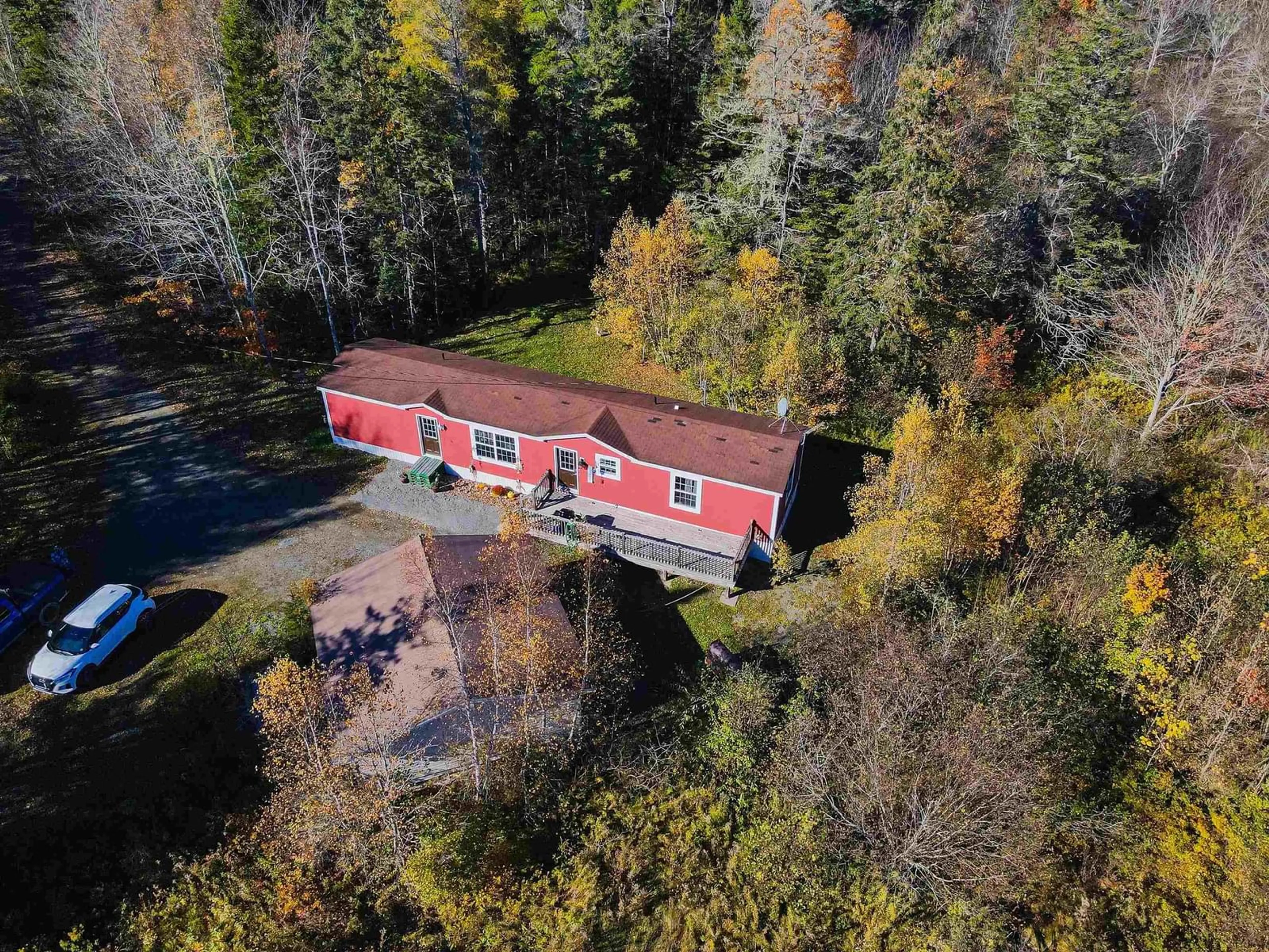 A pic from outside/outdoor area/front of a property/back of a property/a pic from drone, building for 1750 South Rawdon Rd, South Rawdon Nova Scotia B0N 1Z0