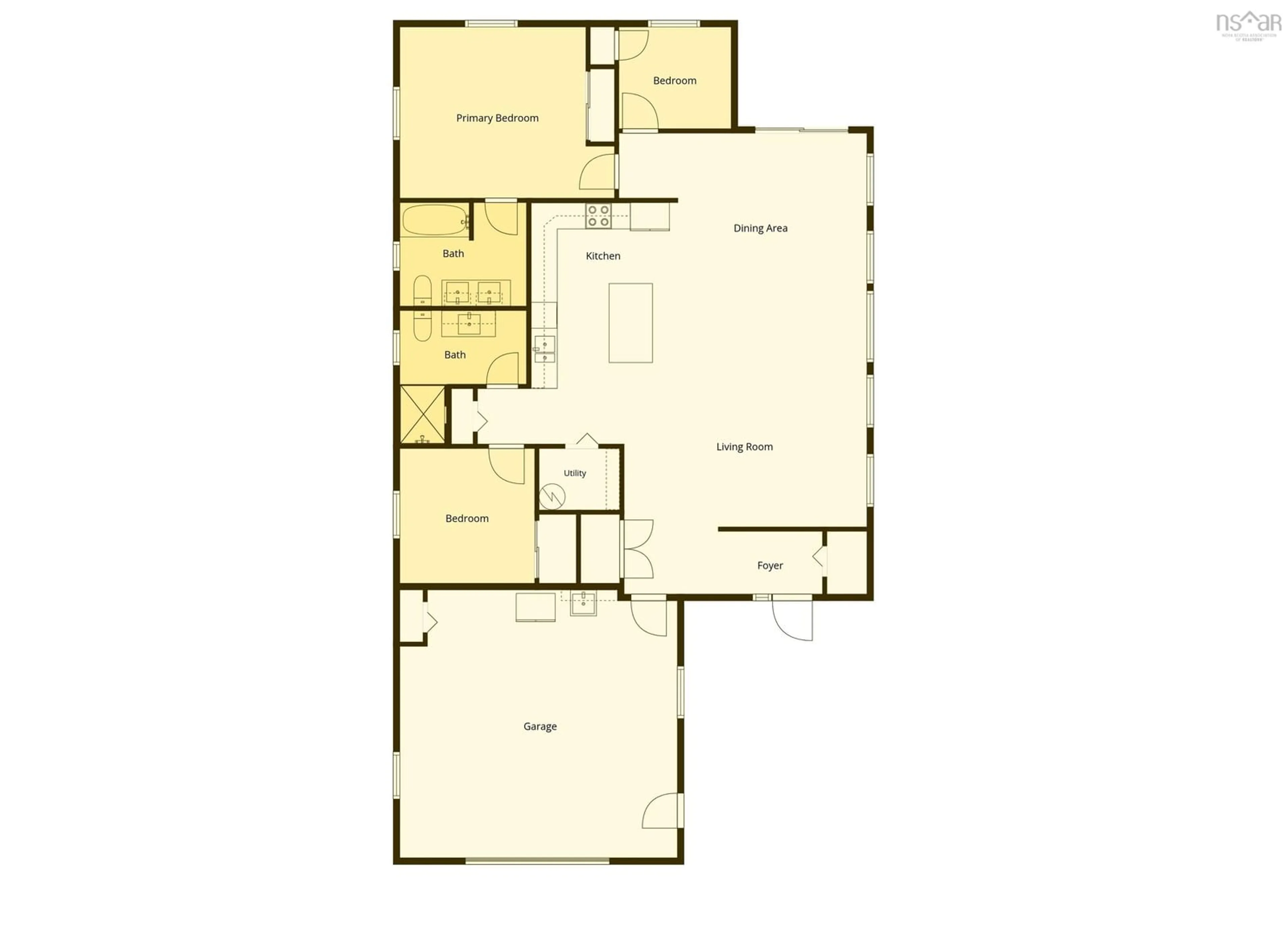 Floor plan for 59 Chardonnay Lane, Pictou Landing Nova Scotia B0K 1X0