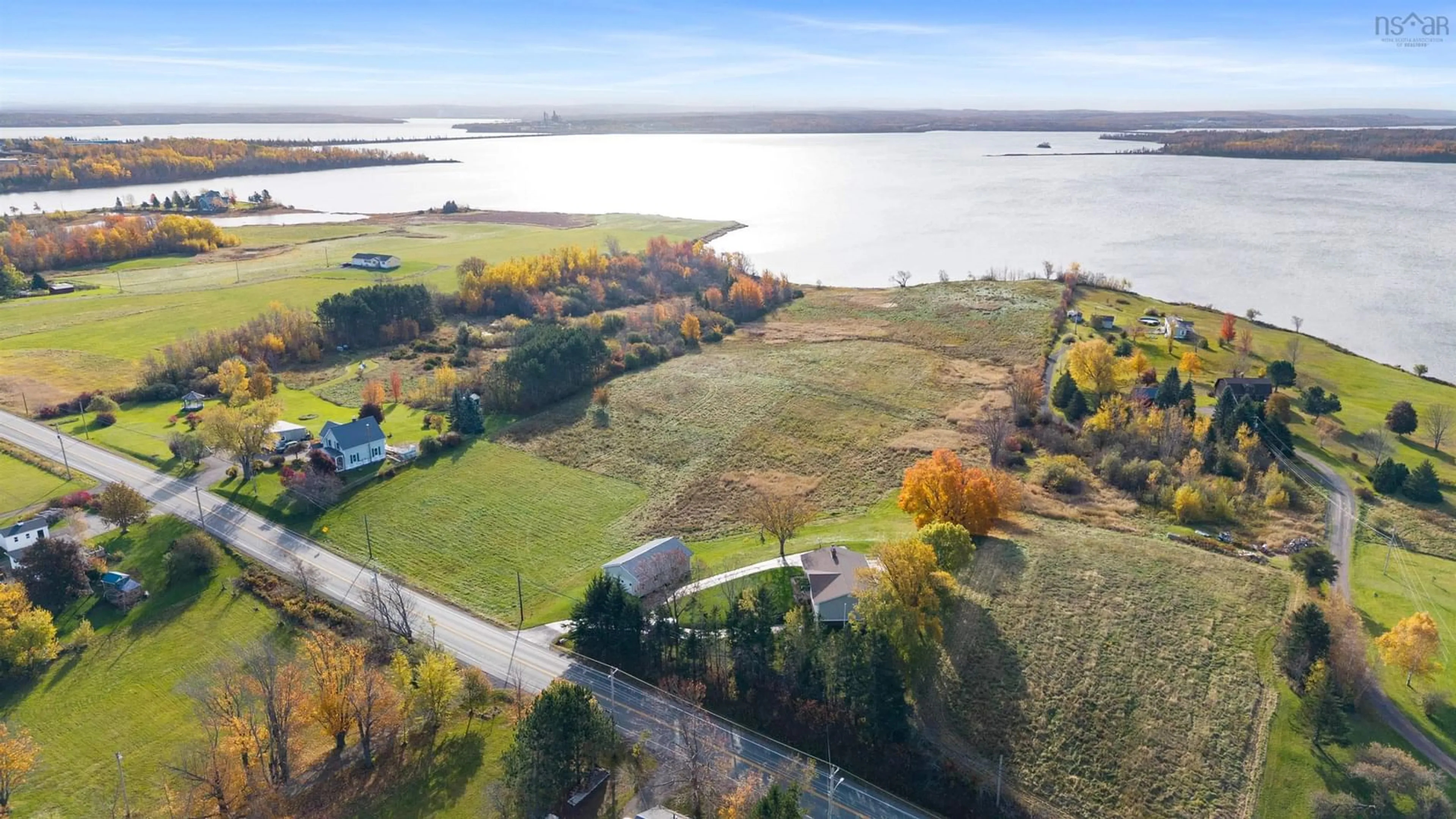 A pic from outside/outdoor area/front of a property/back of a property/a pic from drone, water/lake/river/ocean view for 2872 Highway 376, Lyons Brook Nova Scotia B0K 1H0