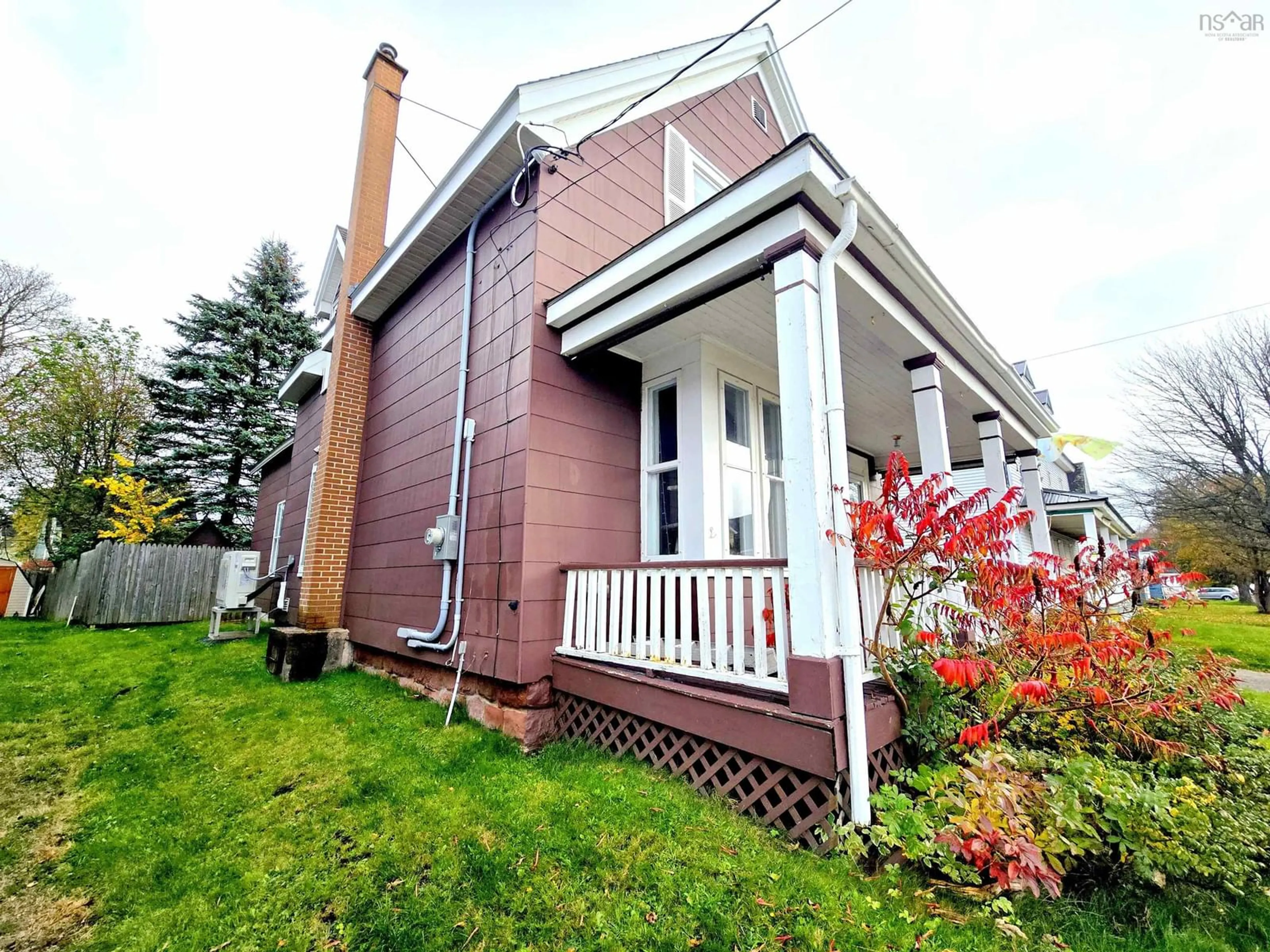 Home with vinyl exterior material, street for 26 Croft St, Amherst Nova Scotia B4H 2Z4