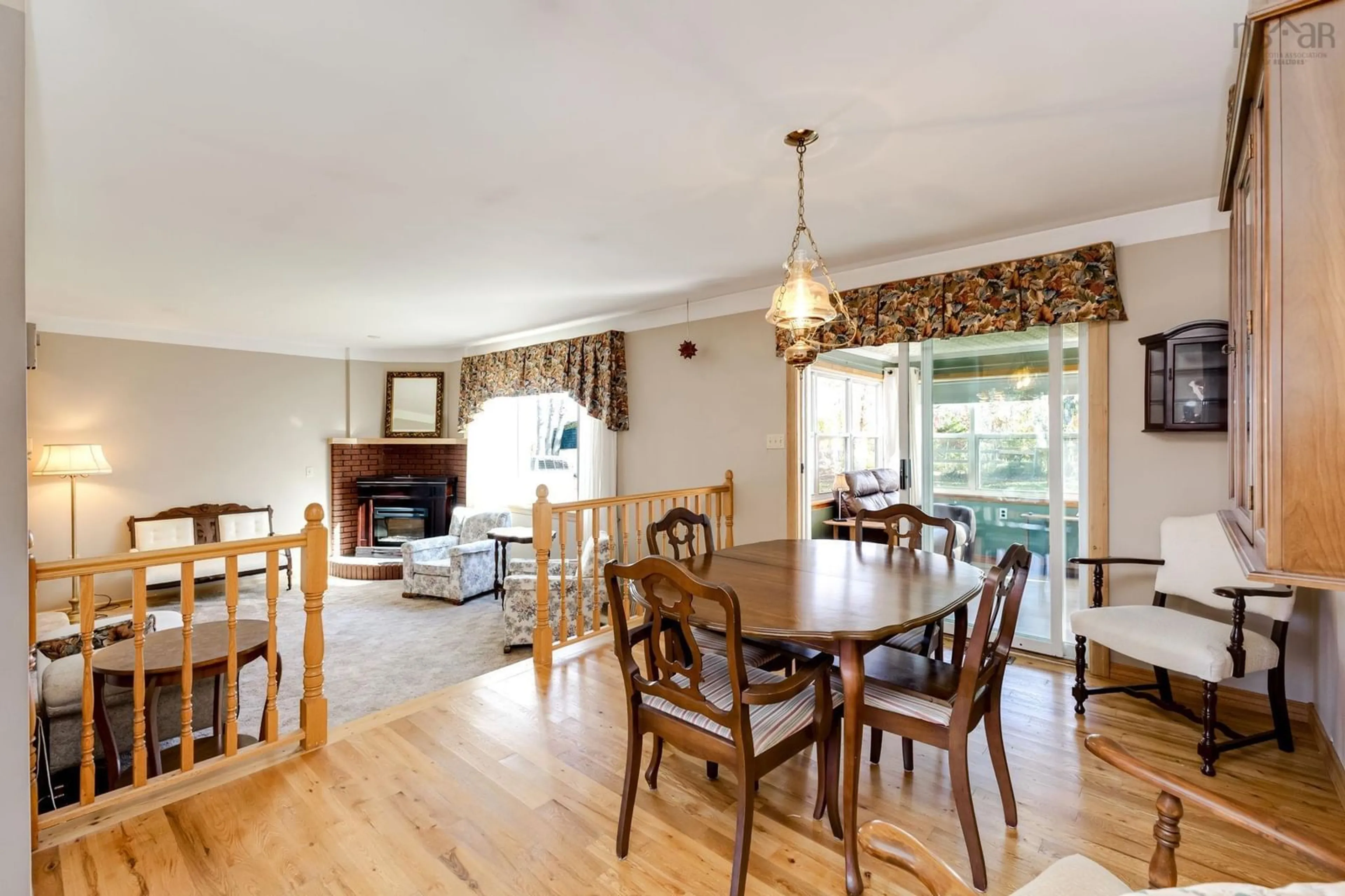 Dining room, wood/laminate floor for 35 Cedar Dr #35, Stellarton Nova Scotia B0K 1S0