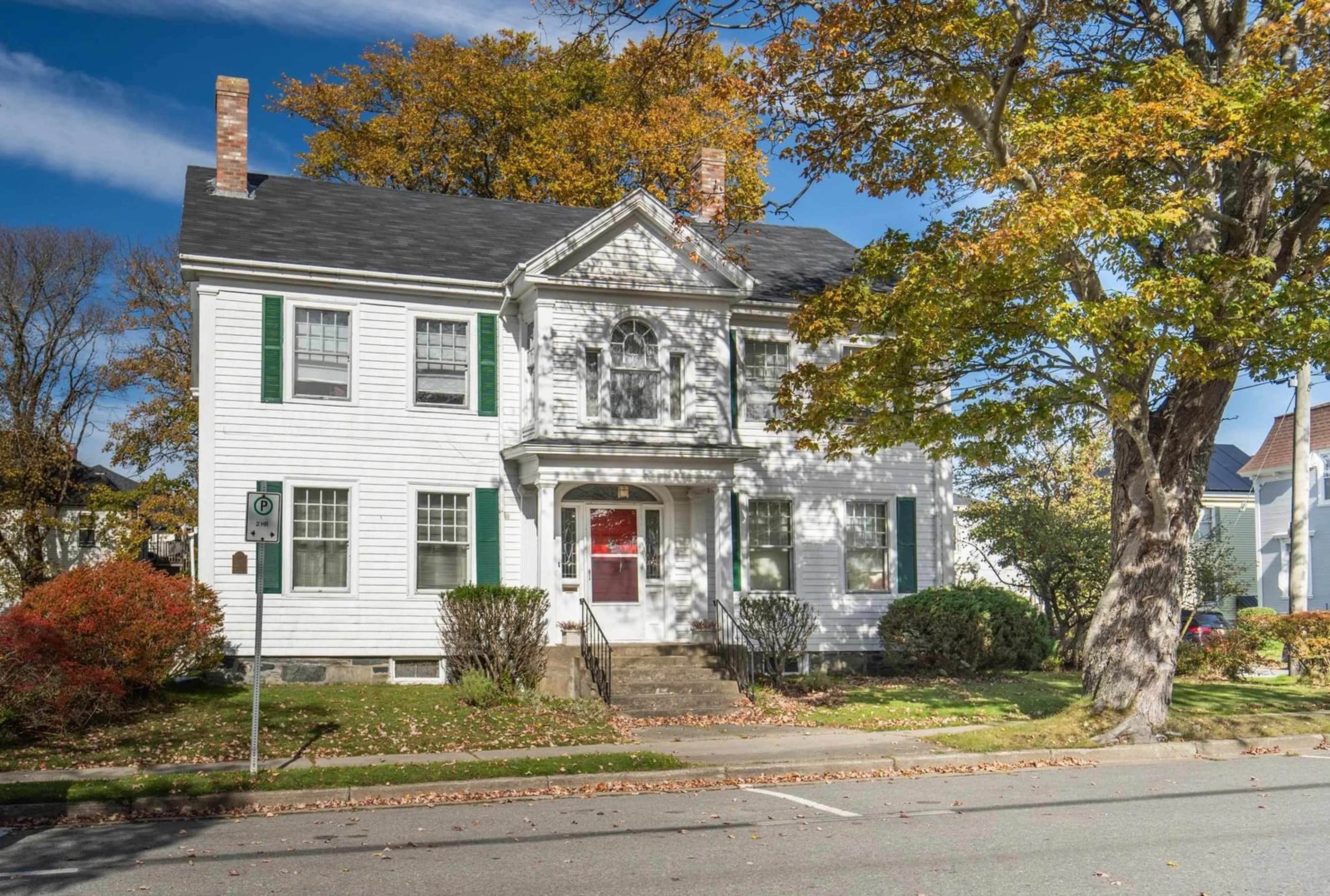 Home with brick exterior material, street for 14 Collins St, Yarmouth Nova Scotia B5A 3G6