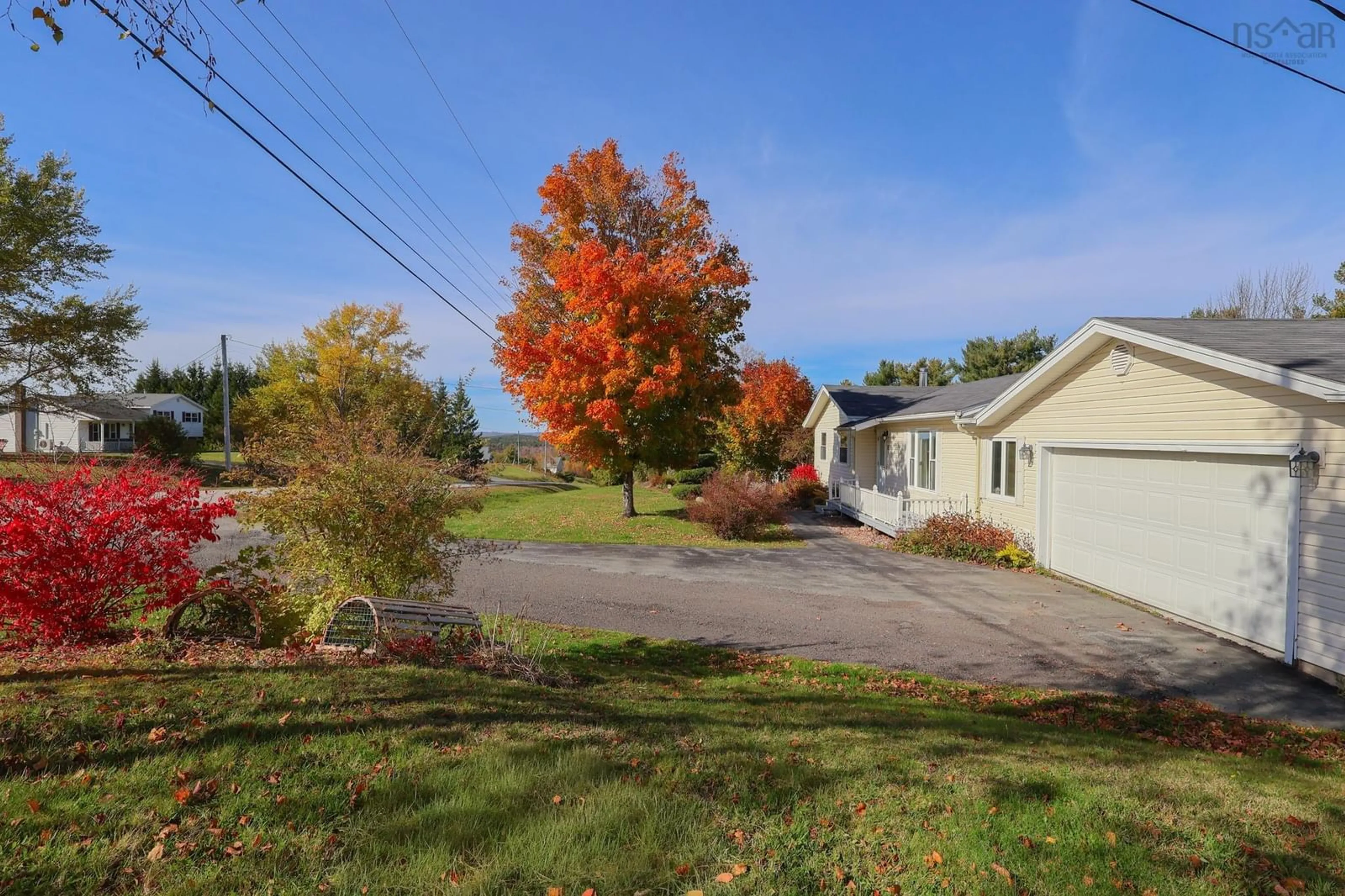 A pic from outside/outdoor area/front of a property/back of a property/a pic from drone, unknown for 69 Dawson Hts, Pine Grove Nova Scotia B0J 1E0