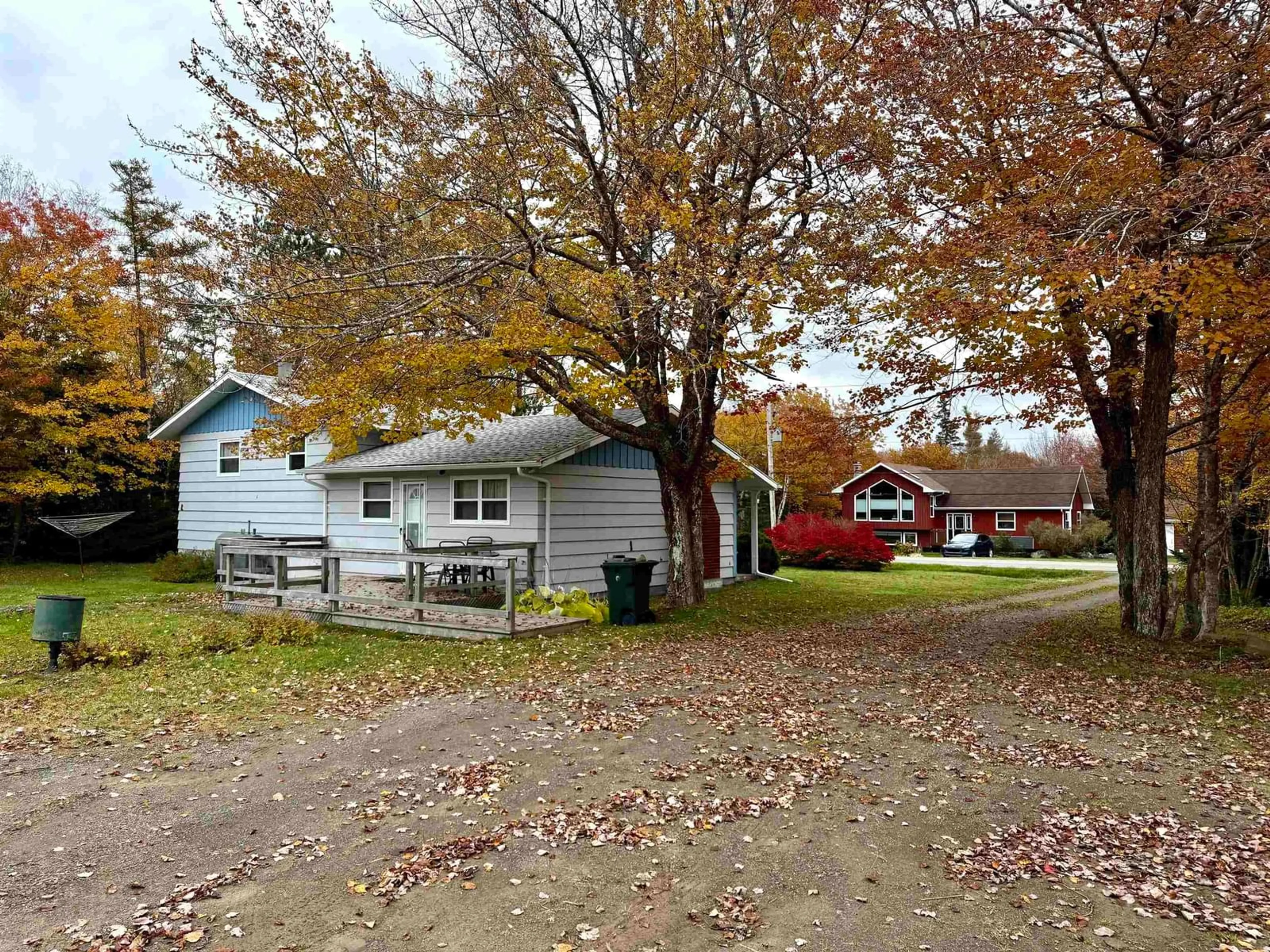 A pic from outside/outdoor area/front of a property/back of a property/a pic from drone, street for 7320 Hornes Rd, Albert Bridge Nova Scotia B1K 3B7