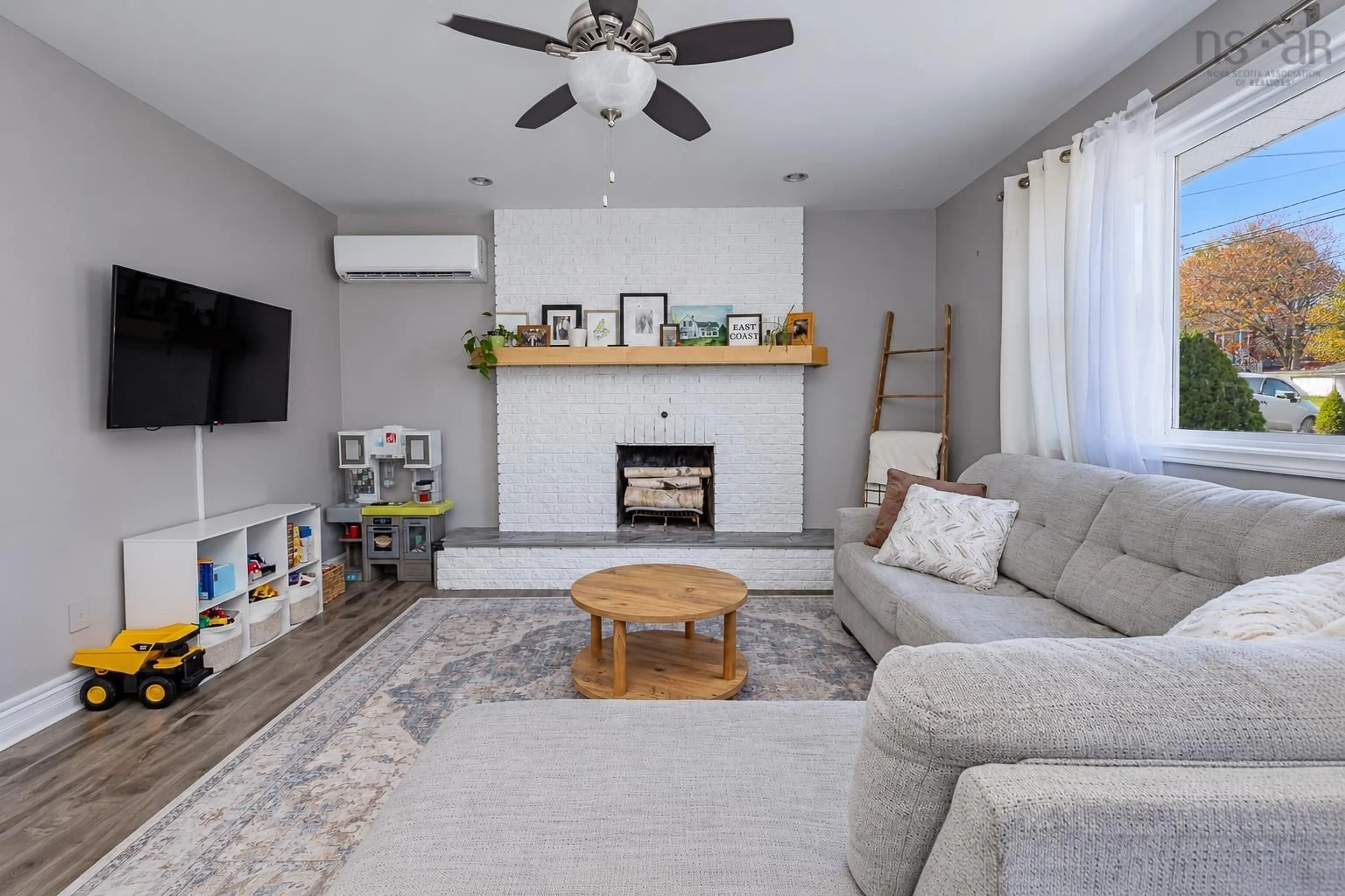 Living room with furniture, unknown for 547 Cottage Road, Sydney Nova Scotia B1P 6S5