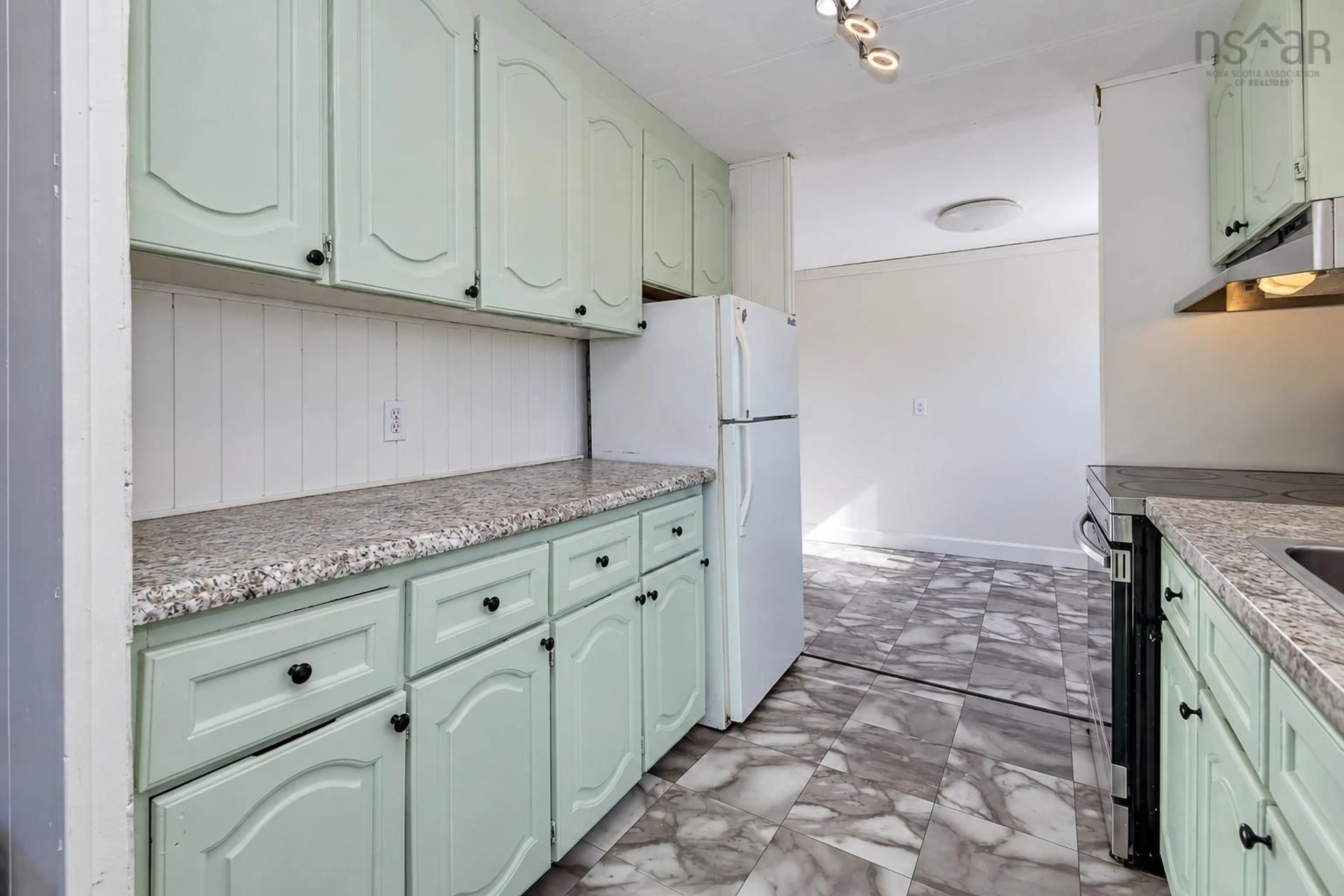 Standard kitchen, ceramic/tile floor for 78 Caribou Marsh Rd, Caribou Marsh Nova Scotia B1M 1B5