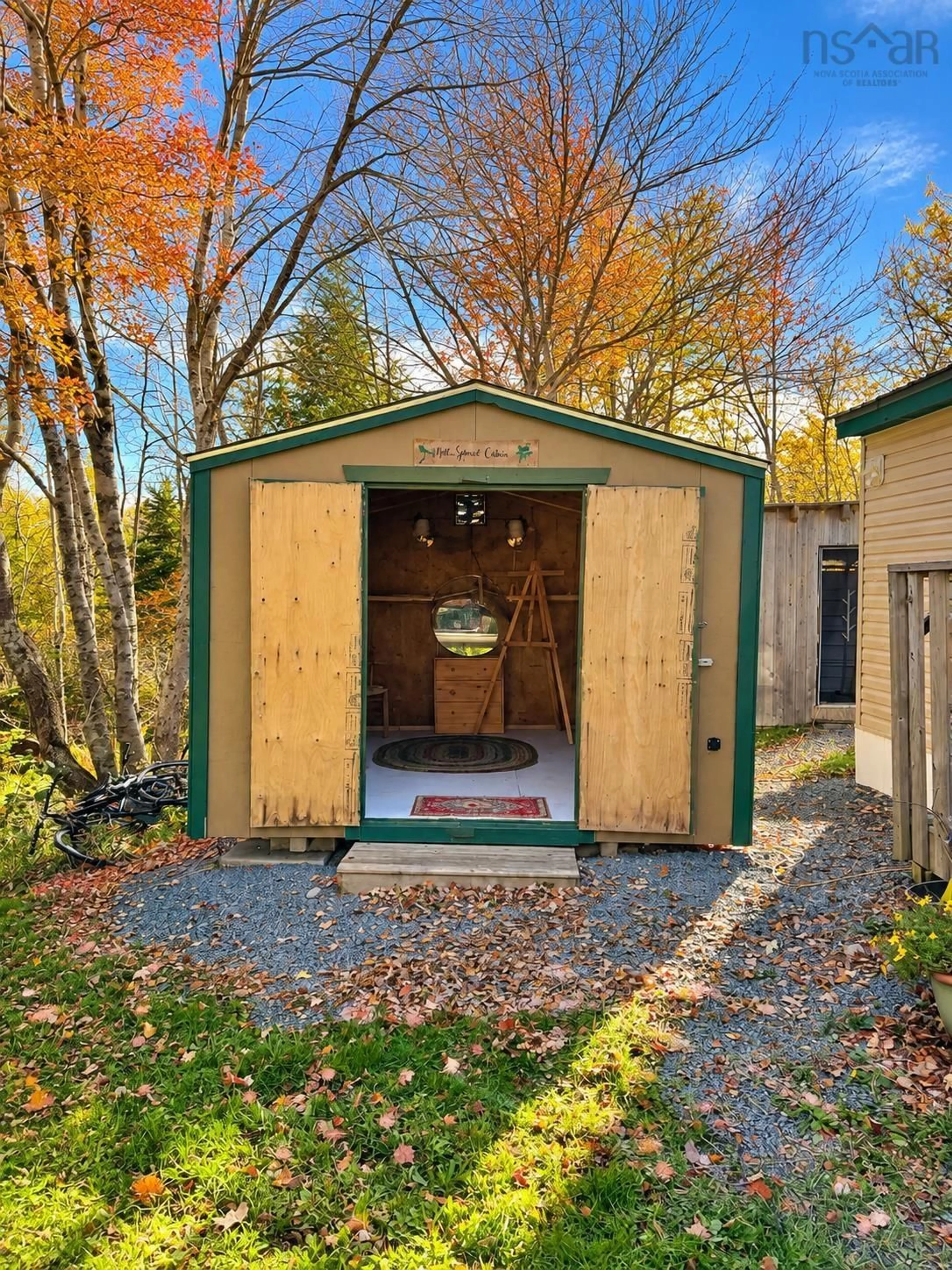 Shed for 1280 New Cumberland Rd, Lake Centre Nova Scotia B0R 1G0