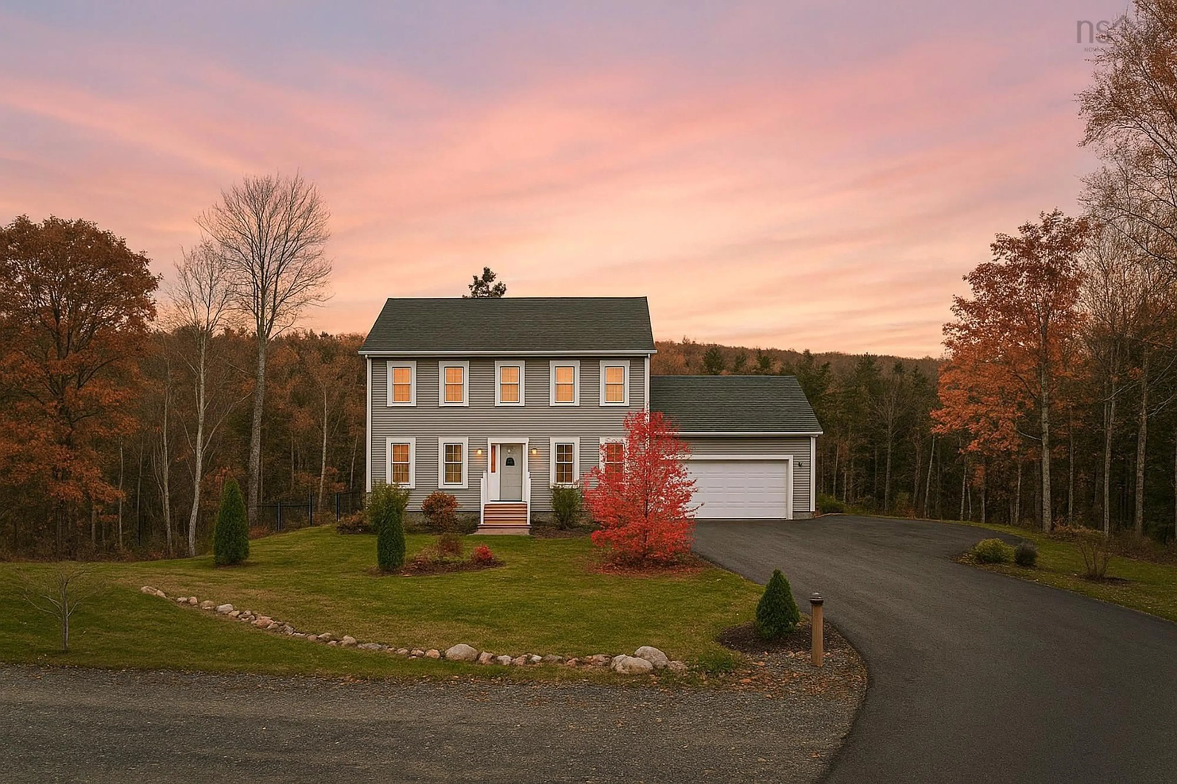 A pic from outside/outdoor area/front of a property/back of a property/a pic from drone, street for 162 Thicket Dr, Brookside Nova Scotia B3T 0B5