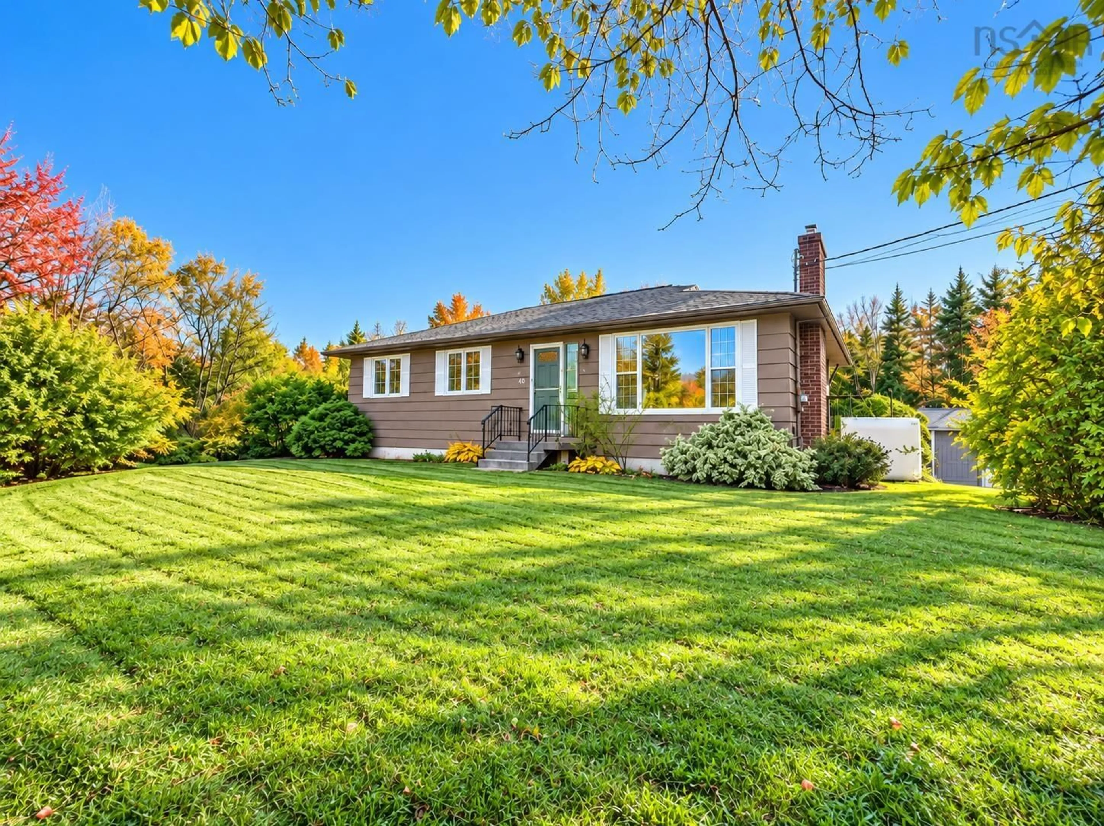 Home with brick exterior material, street for 49 Point Aconi Rd, Point Aconi Nova Scotia B1Y 3B2