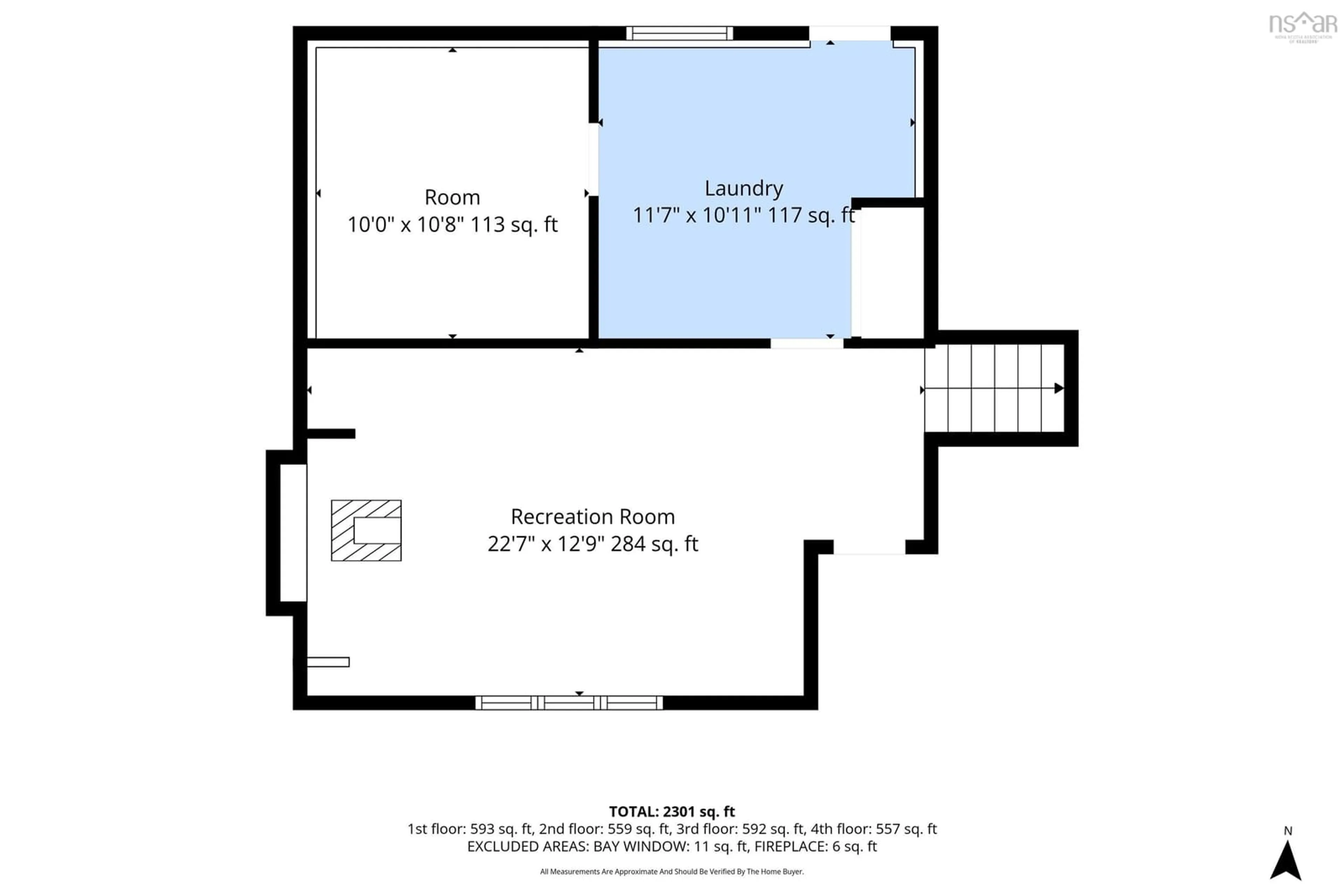 Floor plan for 9 Parkland Ave, Cole Harbour Nova Scotia B2V 1M7