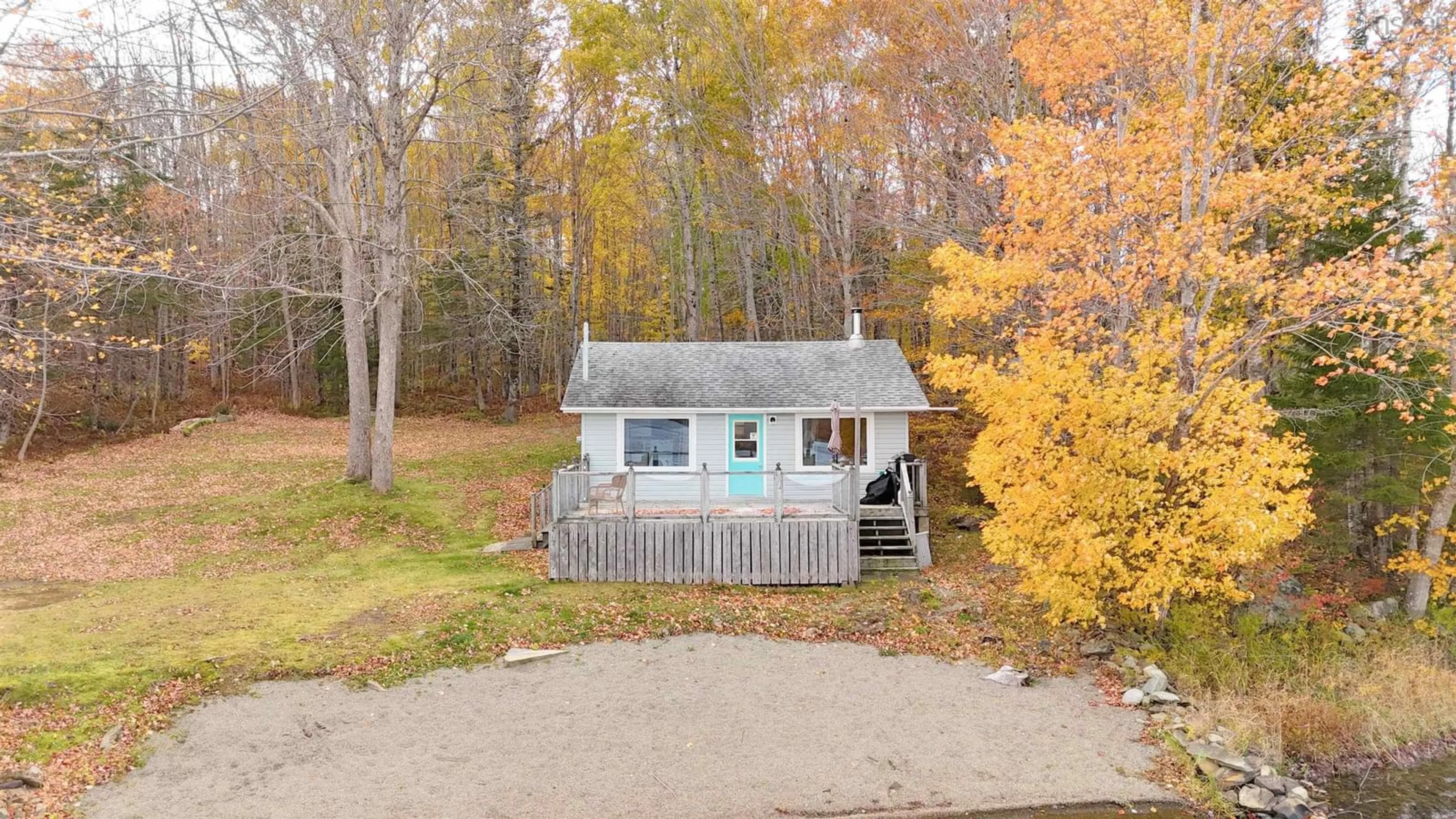 A pic from outside/outdoor area/front of a property/back of a property/a pic from drone, water/lake/river/ocean view for 4848 Highway 340, Carleton Nova Scotia B5A 5P9