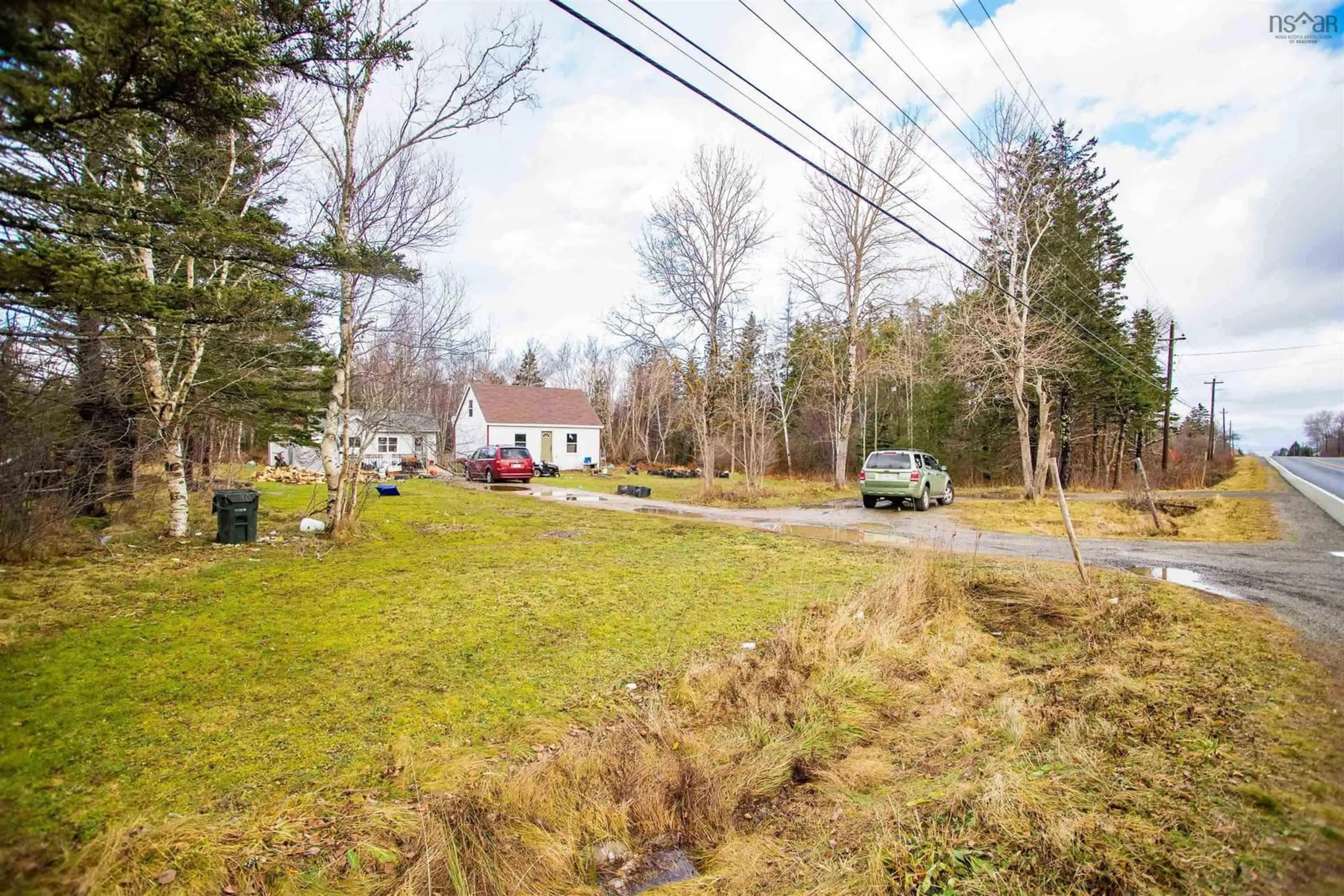 A pic from outside/outdoor area/front of a property/back of a property/a pic from drone, forest/trees view for 5987 101 Highway, Ashmore Nova Scotia B0V 1A0