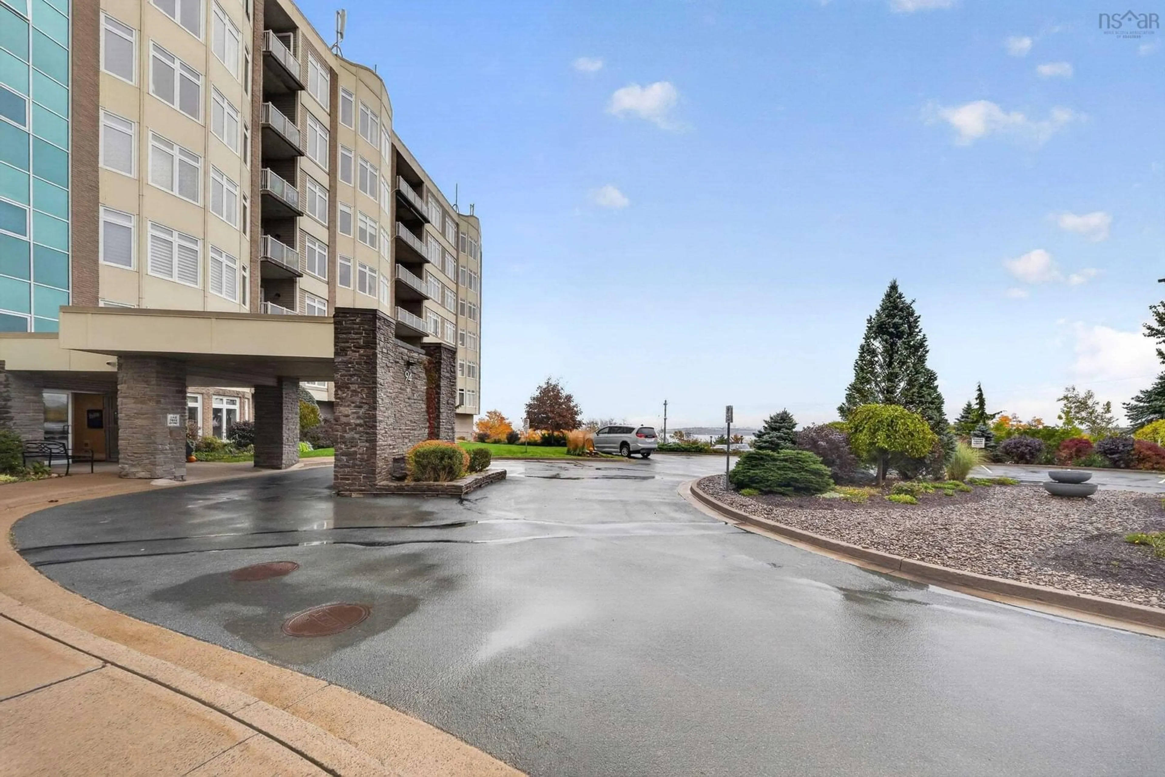 Patio, water/lake/river/ocean view for 94 Bedros Lane #205-, Halifax Nova Scotia B3M 4X3