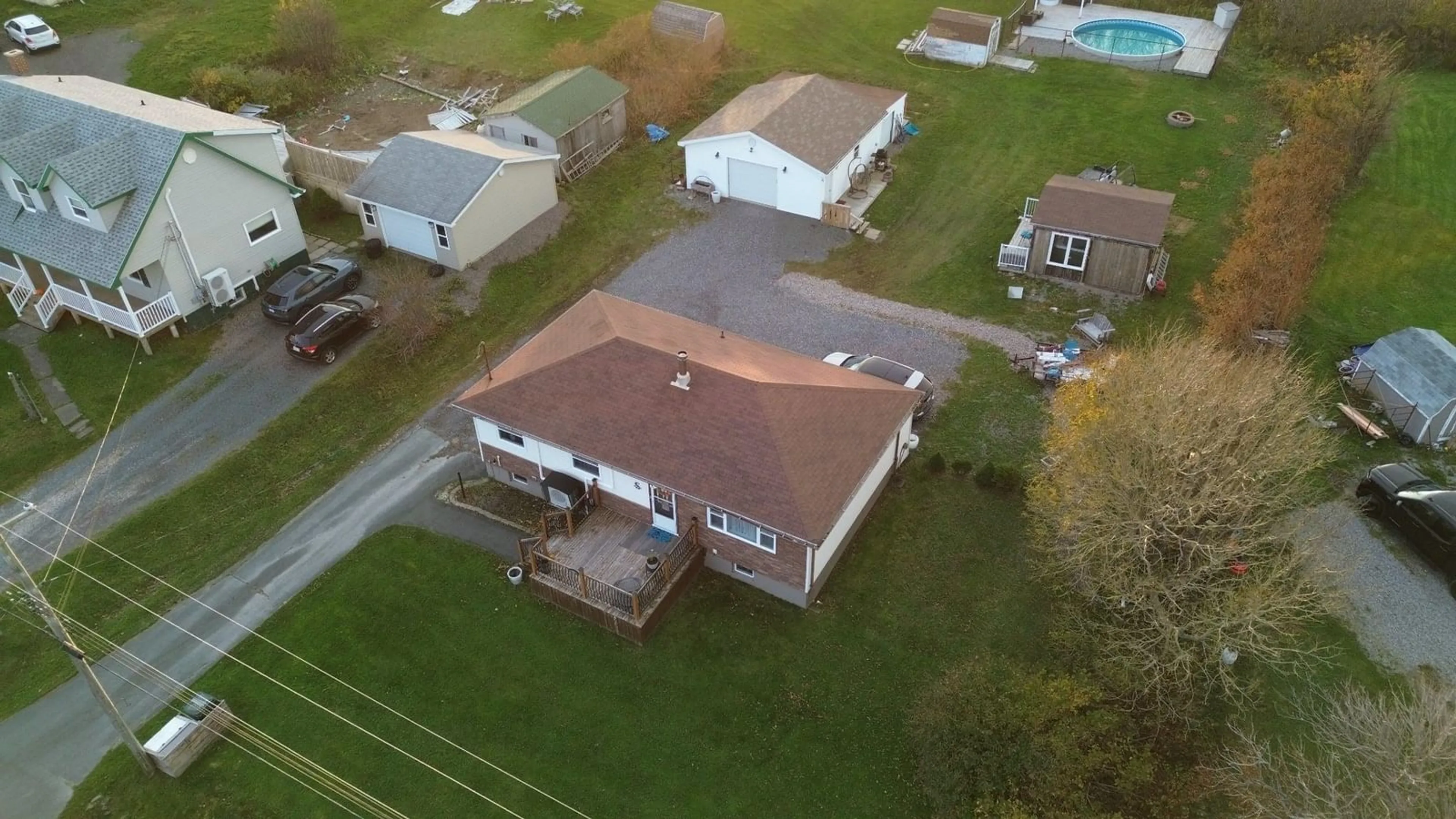A pic from outside/outdoor area/front of a property/back of a property/a pic from drone, street for 45 Cottage St, Dominion Nova Scotia B1G 1C2
