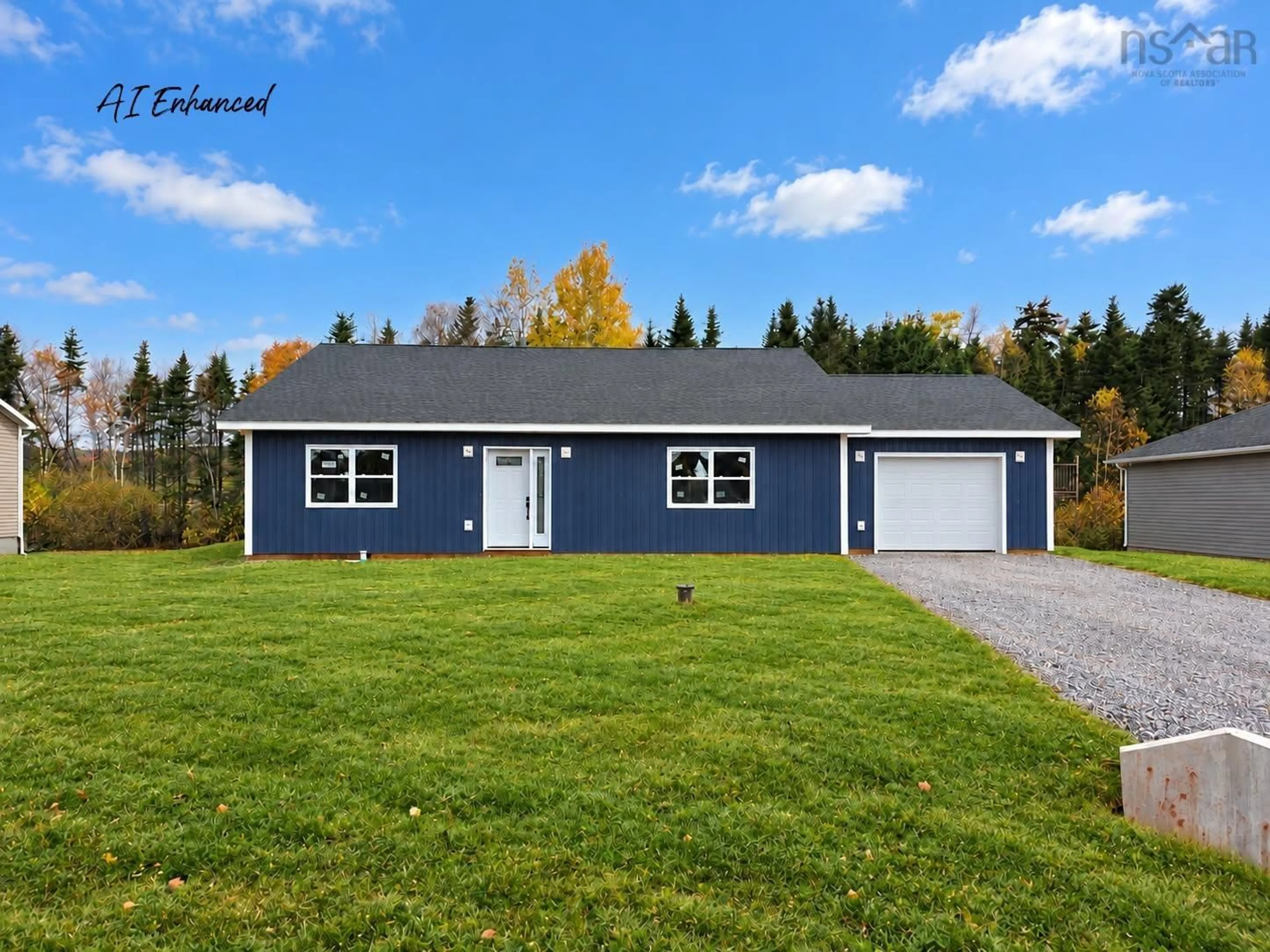 Home with vinyl exterior material, street for 115 Runway Valley Crt, Valley Nova Scotia B2N 6L3