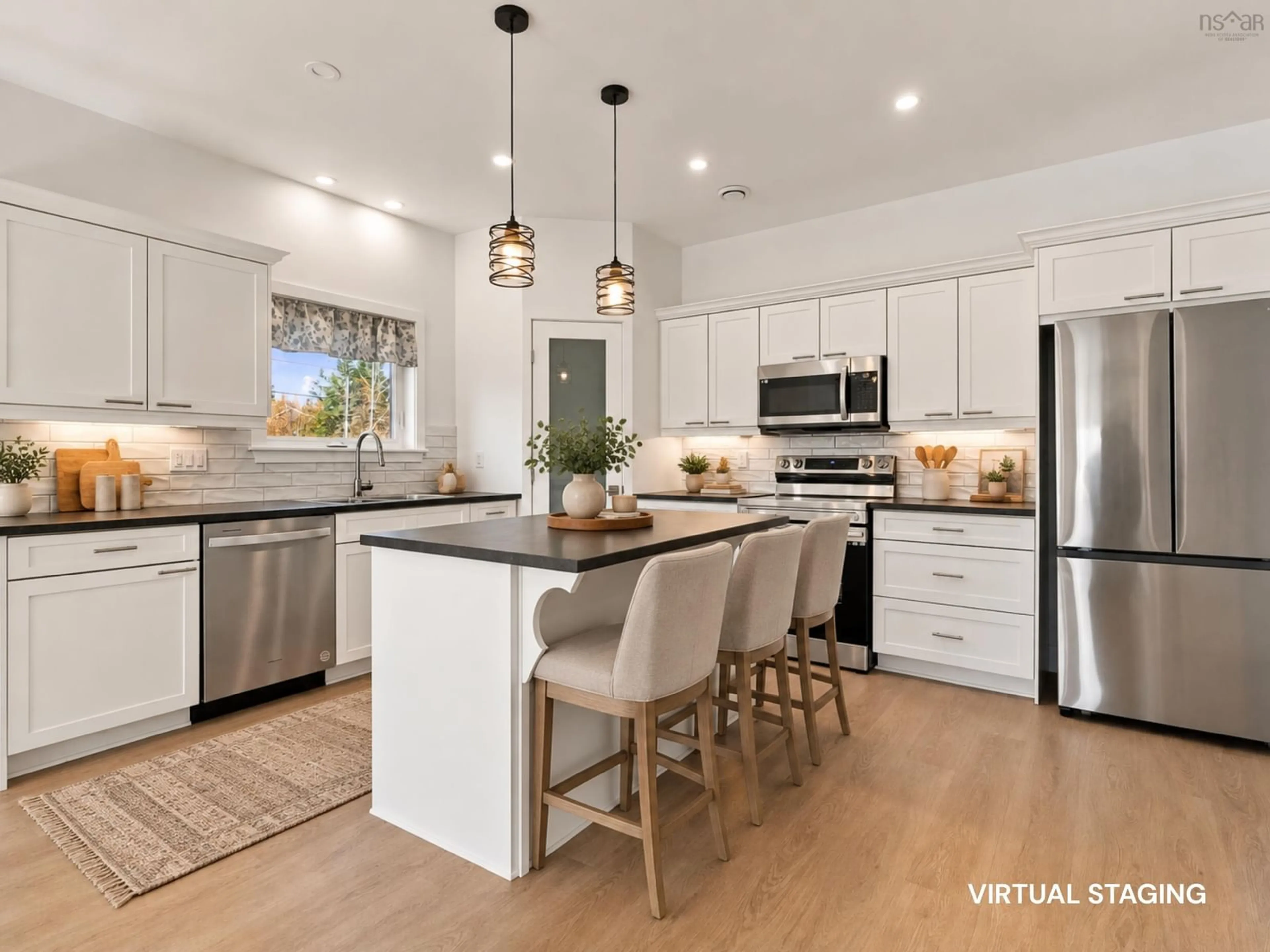 Open concept kitchen, unknown for 8 Main St, Stewiacke Nova Scotia B0N 2J0