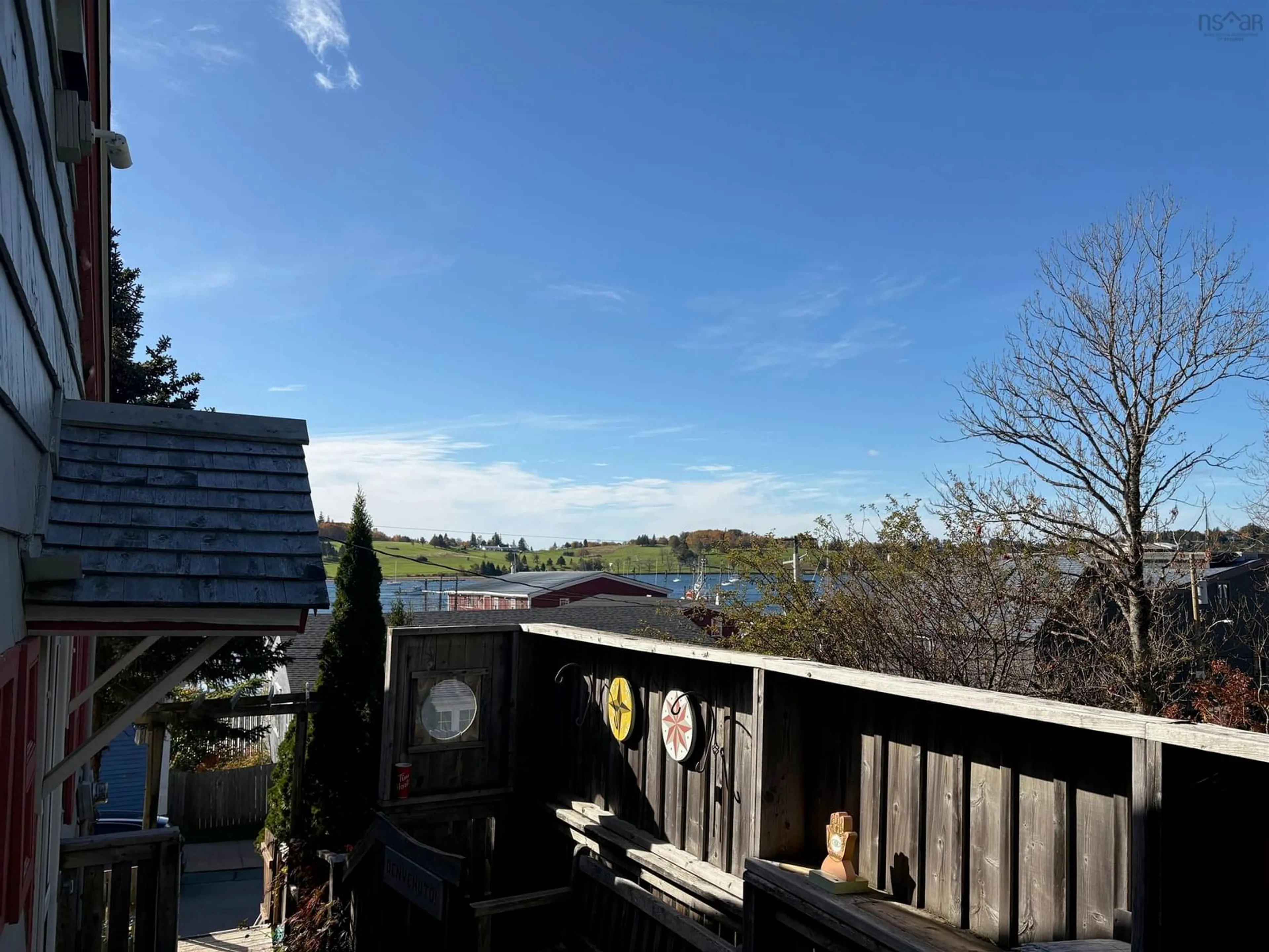 A pic from outside/outdoor area/front of a property/back of a property/a pic from drone, water/lake/river/ocean view for 201 Montague St, Lunenburg Nova Scotia B0J 2C0
