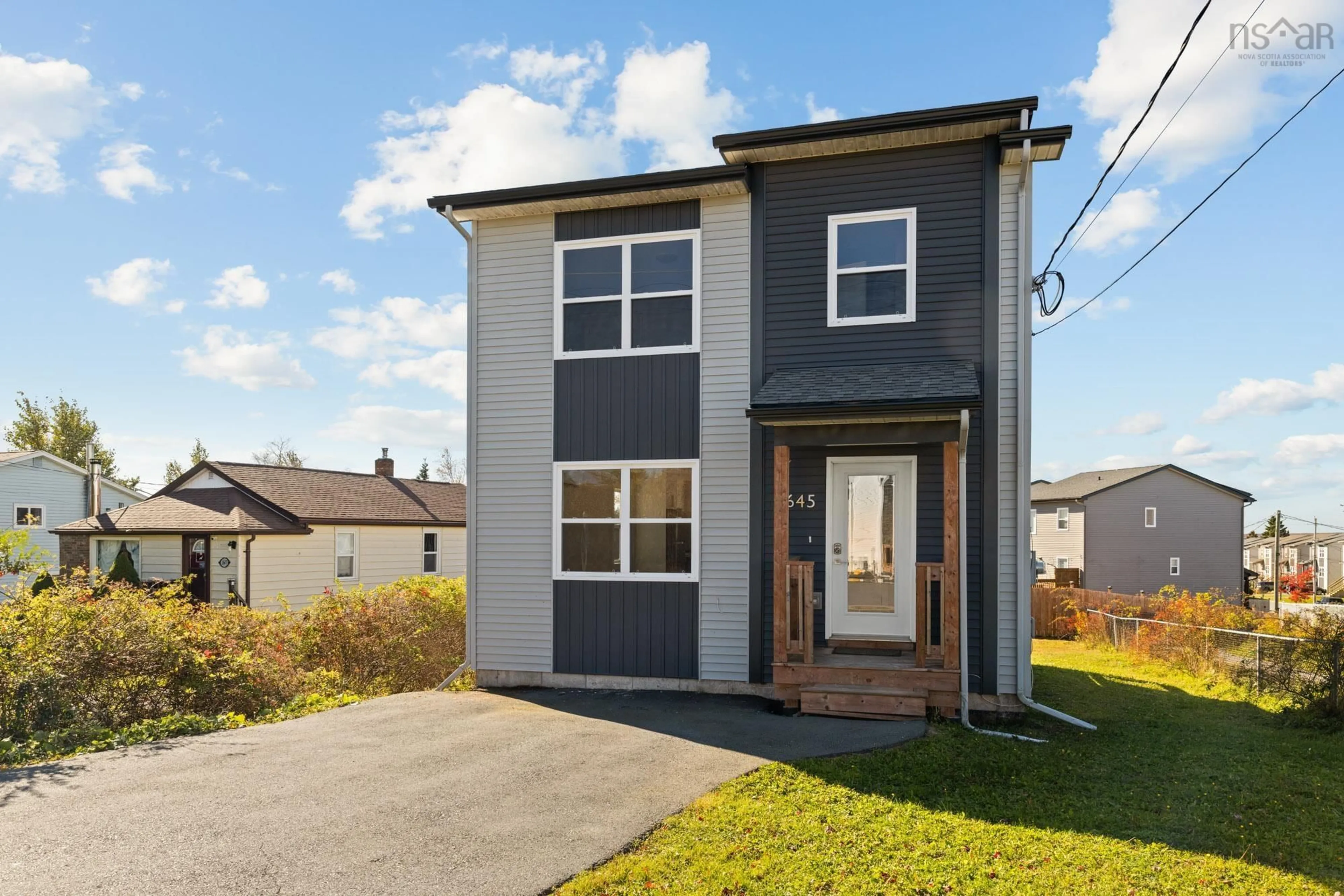 A pic from outside/outdoor area/front of a property/back of a property/a pic from drone, street for Caldwell Road, Eastern Passage Ns #1645, Eastern Passage Nova Scotia B3G 0G1