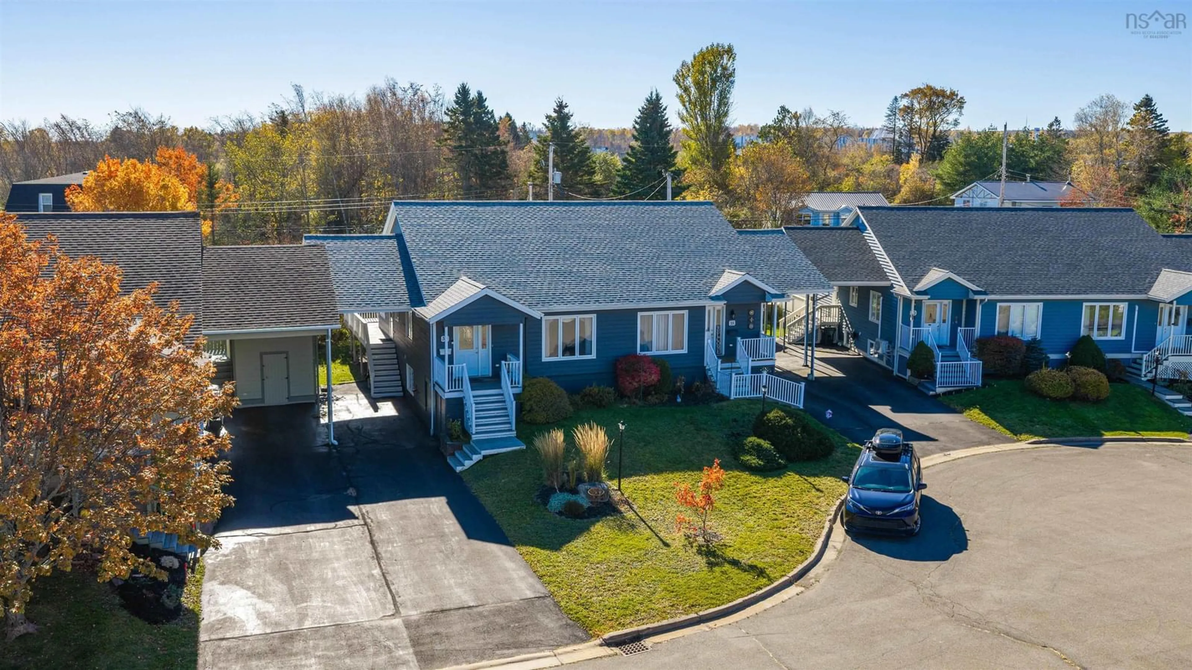 A pic from outside/outdoor area/front of a property/back of a property/a pic from drone, street for 36 Wellington Crt, Truro Nova Scotia B2N 6M9