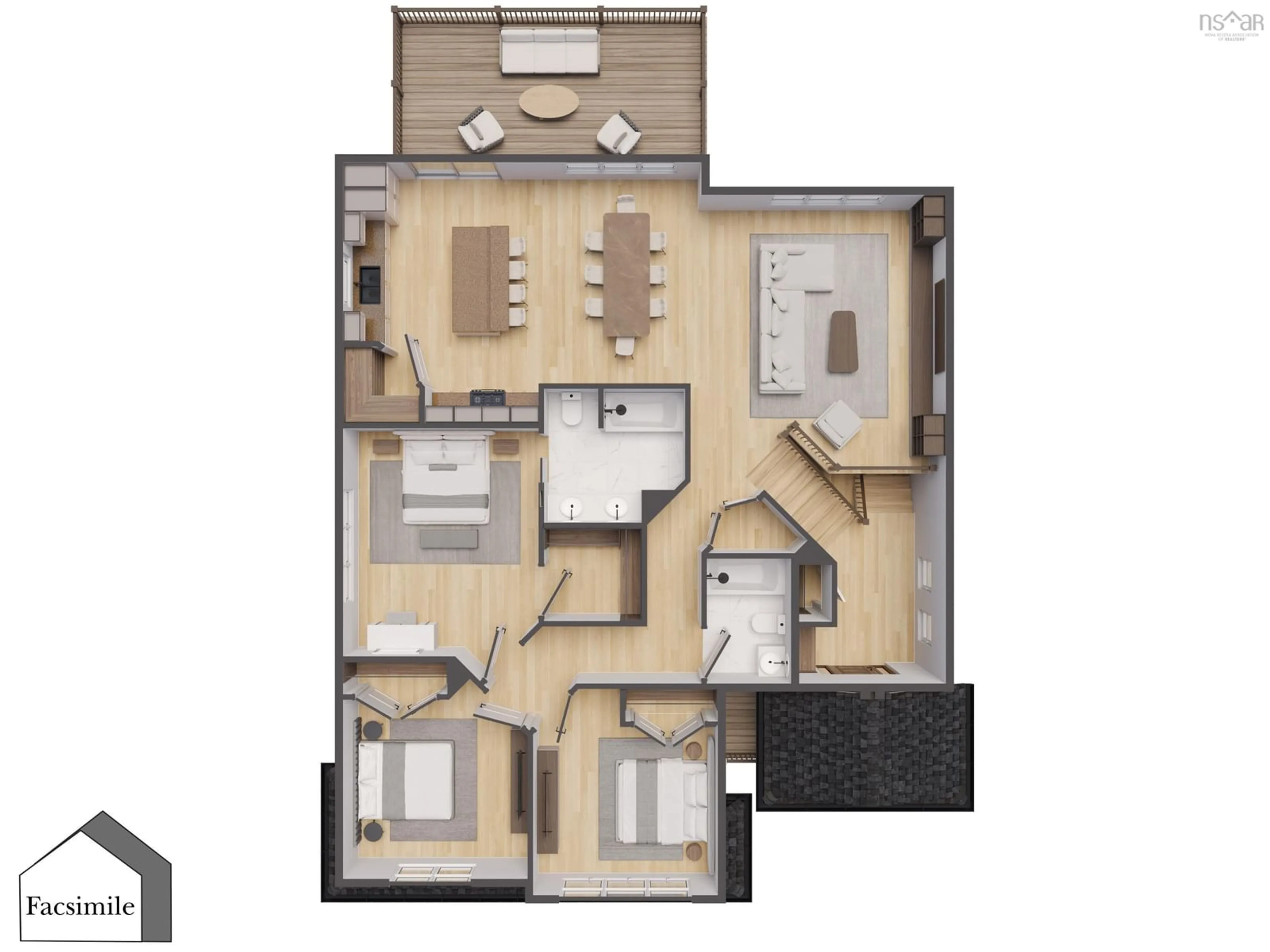 Floor plan for 30 Seashell Lane #Lot 11, Bald Rock Nova Scotia B3V 1K9