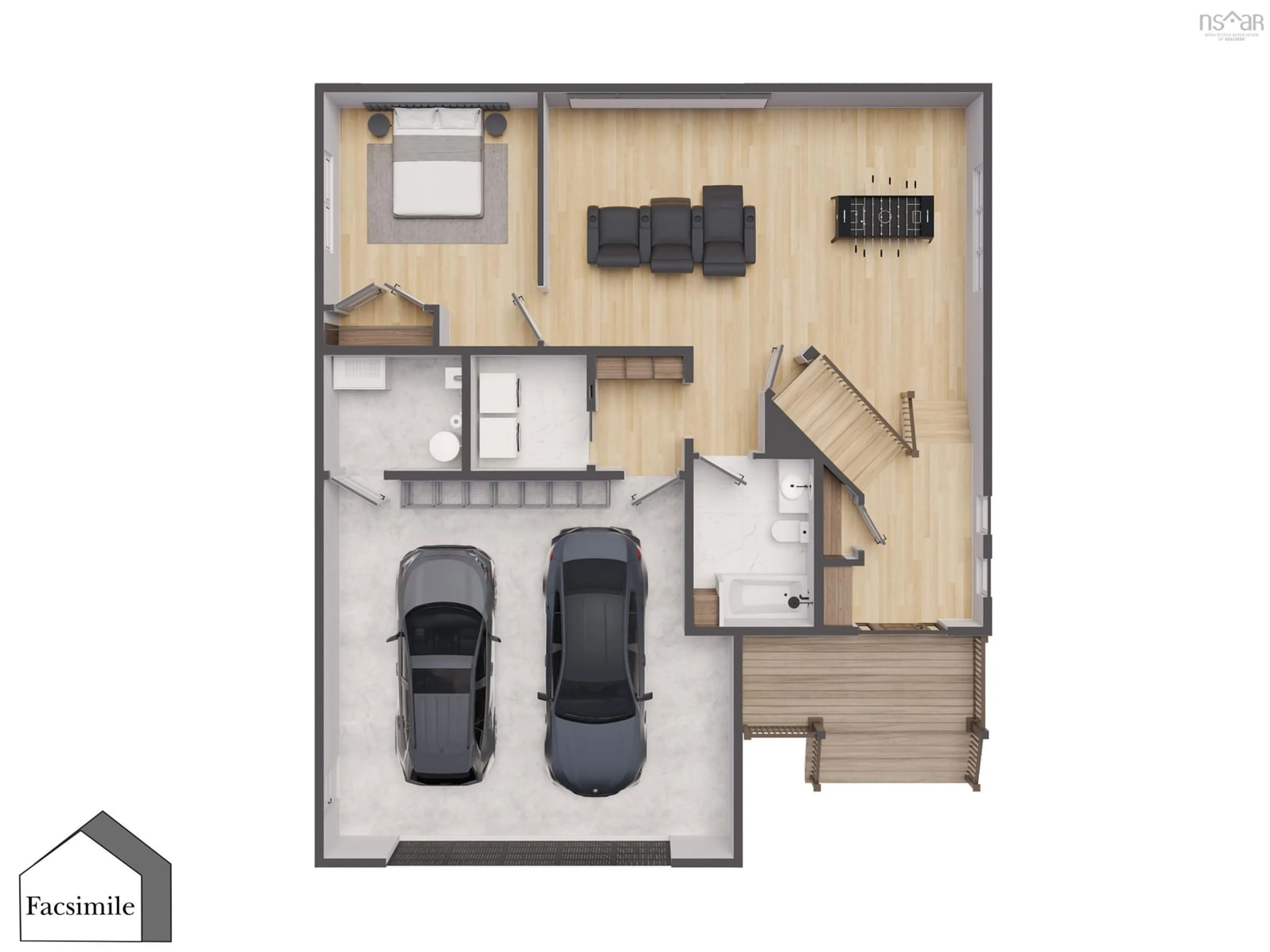 Floor plan for 30 Seashell Lane #Lot 11, Bald Rock Nova Scotia B3V 1K9