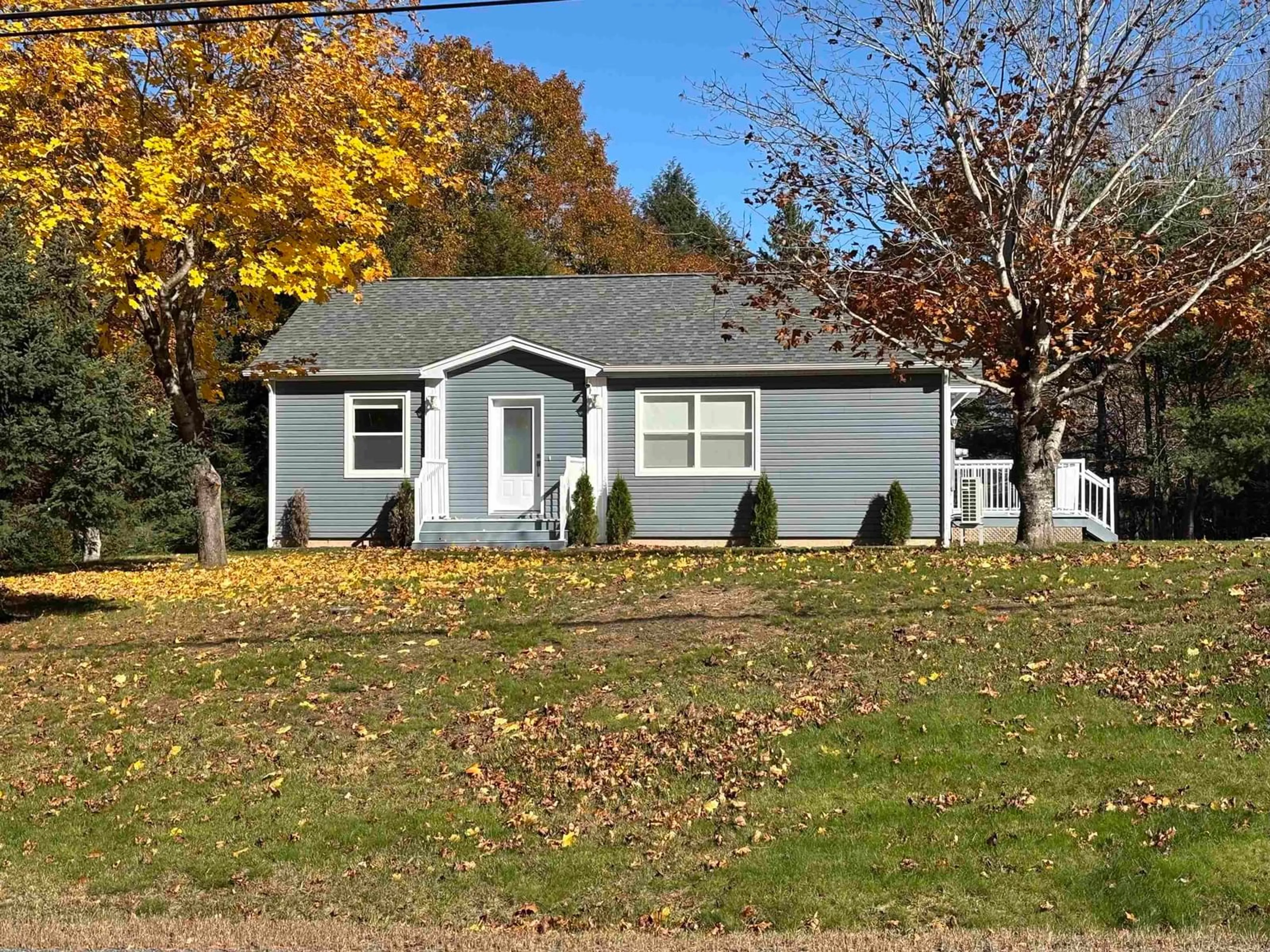 Home with vinyl exterior material, street for 958 Upper Branch Rd, Auburndale Nova Scotia B4V 3M2
