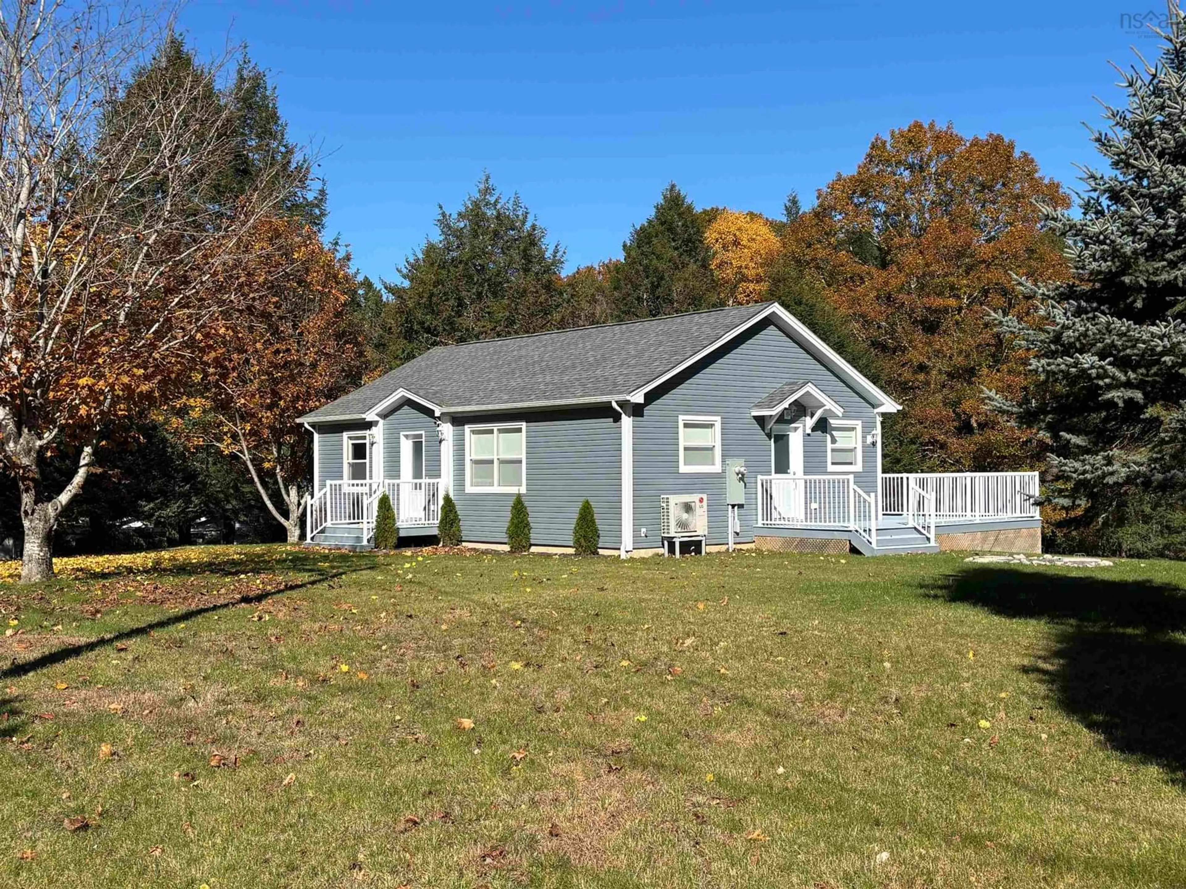 Home with vinyl exterior material, street for 958 Upper Branch Rd, Auburndale Nova Scotia B4V 3M2