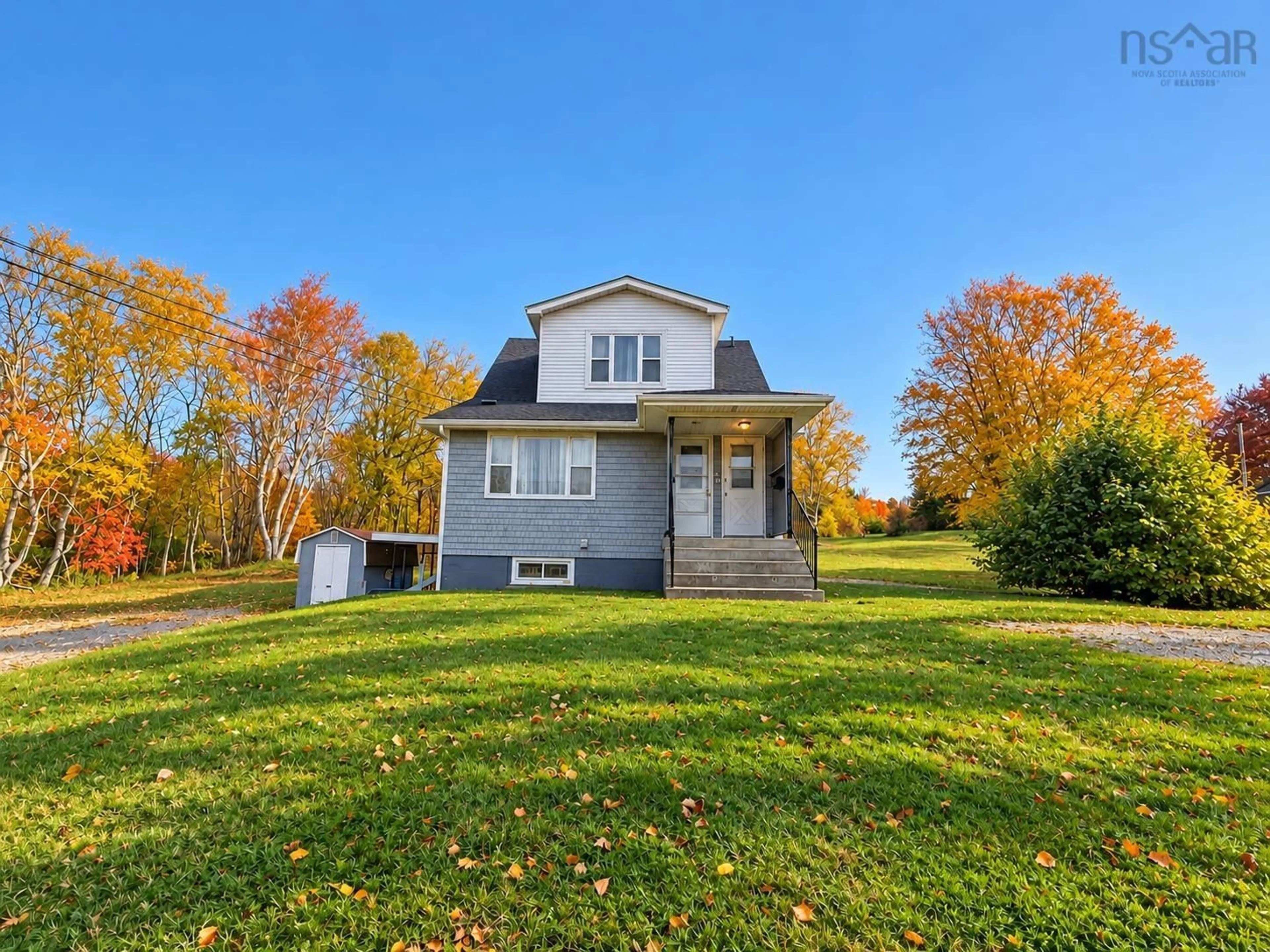 Home with vinyl exterior material, street for 1696 Victoria Rd, Whitney Pier Nova Scotia B1N 1N3