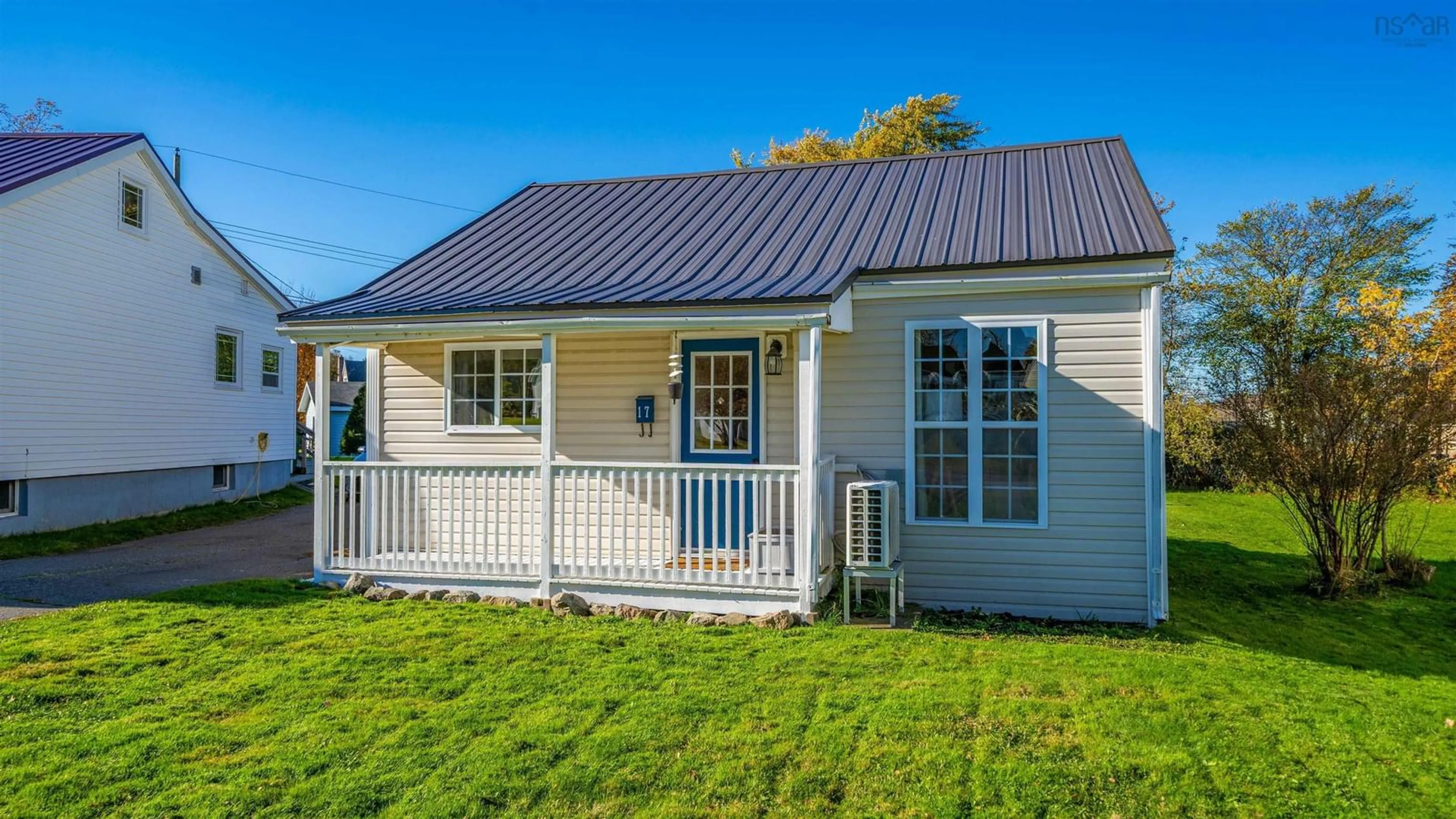 Home with vinyl exterior material, street for 17 Highland Dr, New Glasgow Nova Scotia B2H 4C3