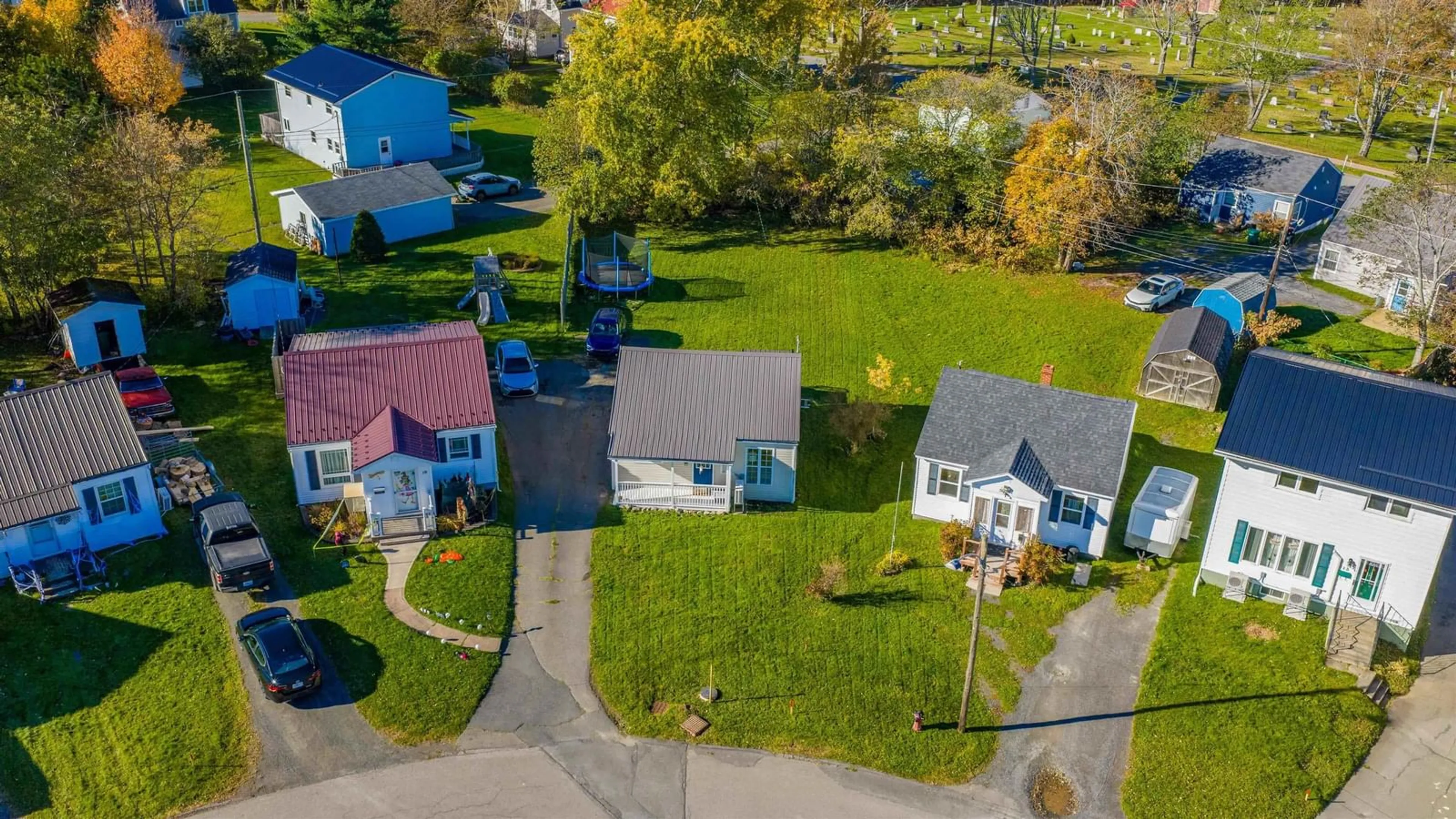 A pic from outside/outdoor area/front of a property/back of a property/a pic from drone, street for 17 Highland Dr, New Glasgow Nova Scotia B2H 4C3
