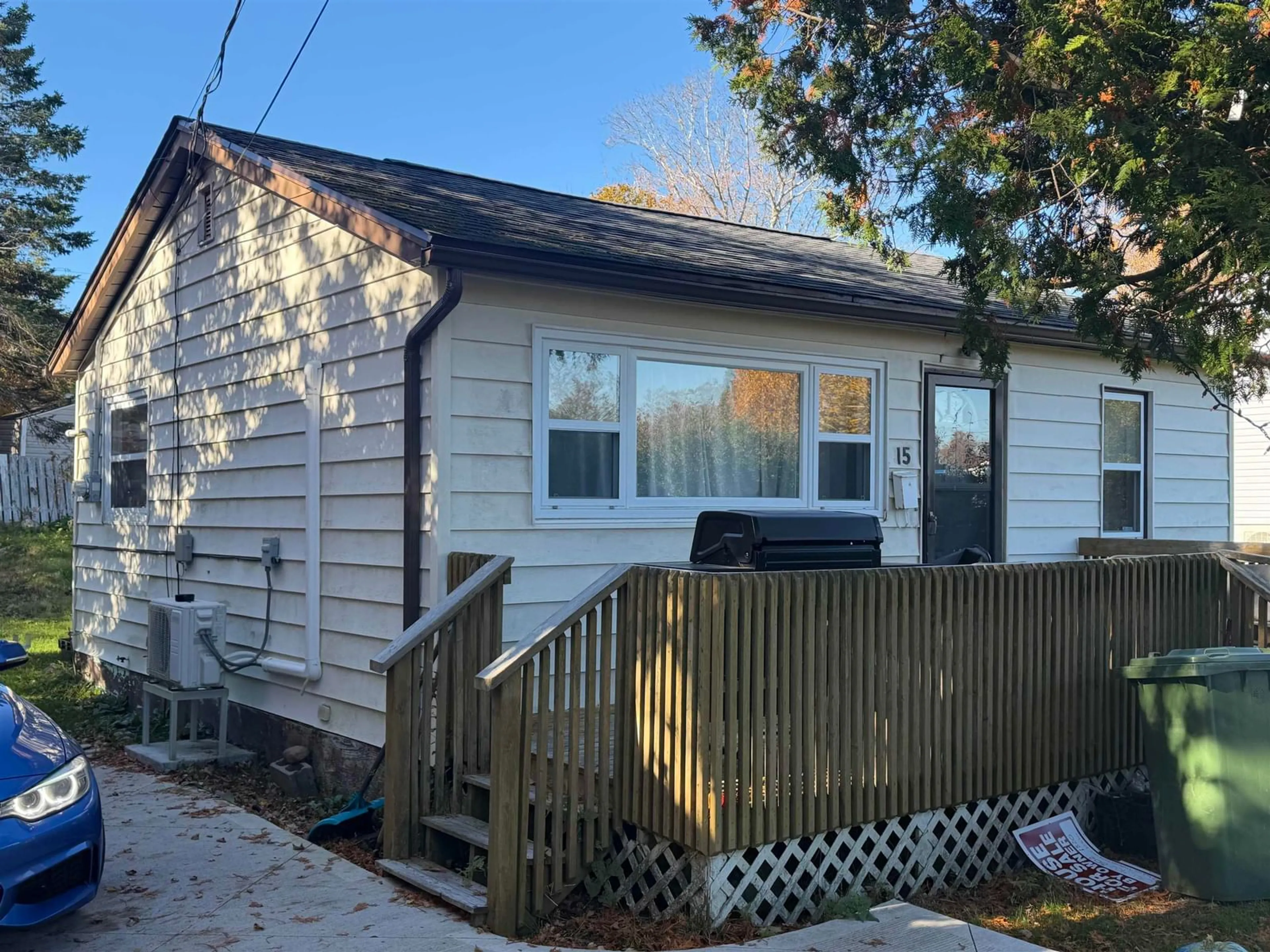 Home with vinyl exterior material, street for 15 Holly Dr, Spryfield Nova Scotia B3R 1Z7